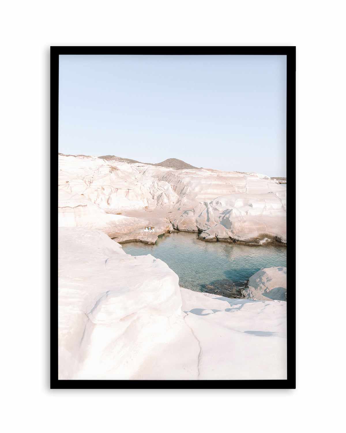 Moon Rocks, Milos Art Print