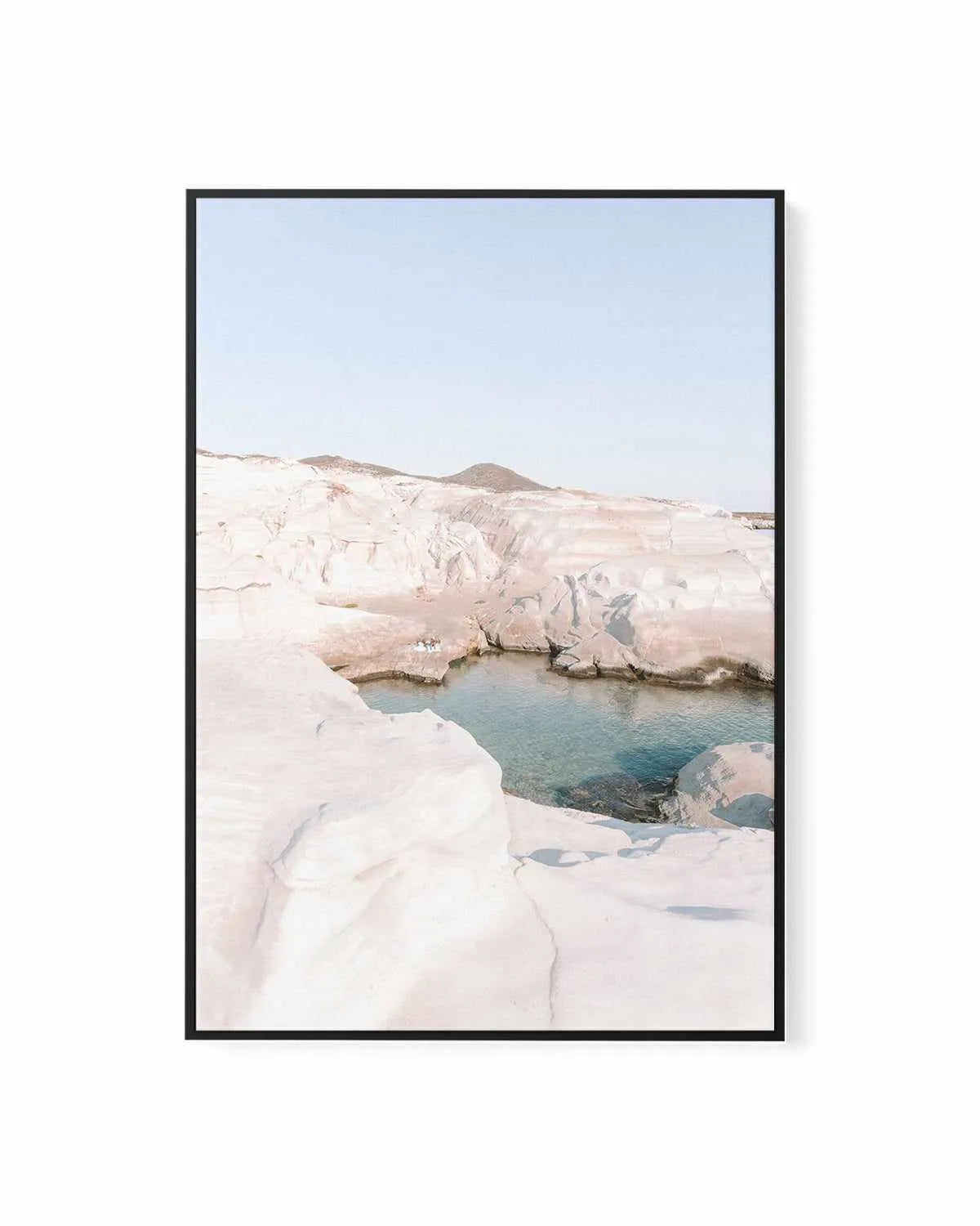 Moon Rocks, Milos | Framed Canvas Art Print from Olive et Oriel where you can shop wallpaper and artworks online