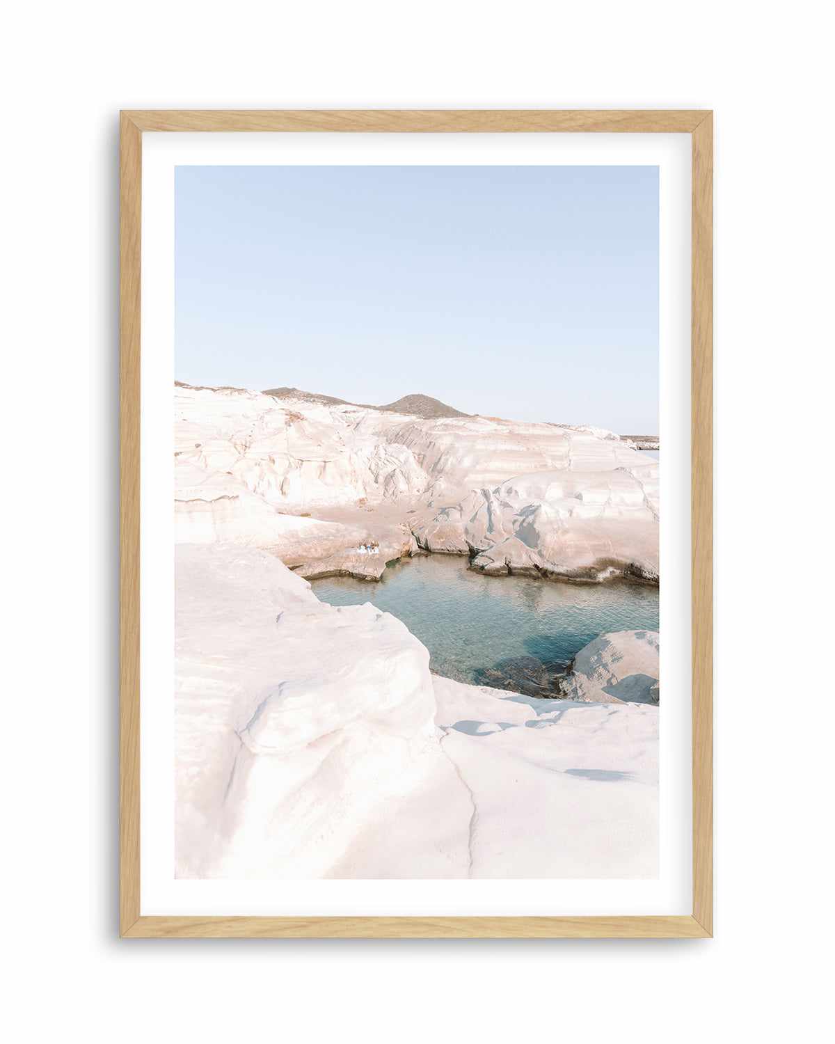 Moon Rocks, Milos Art Print