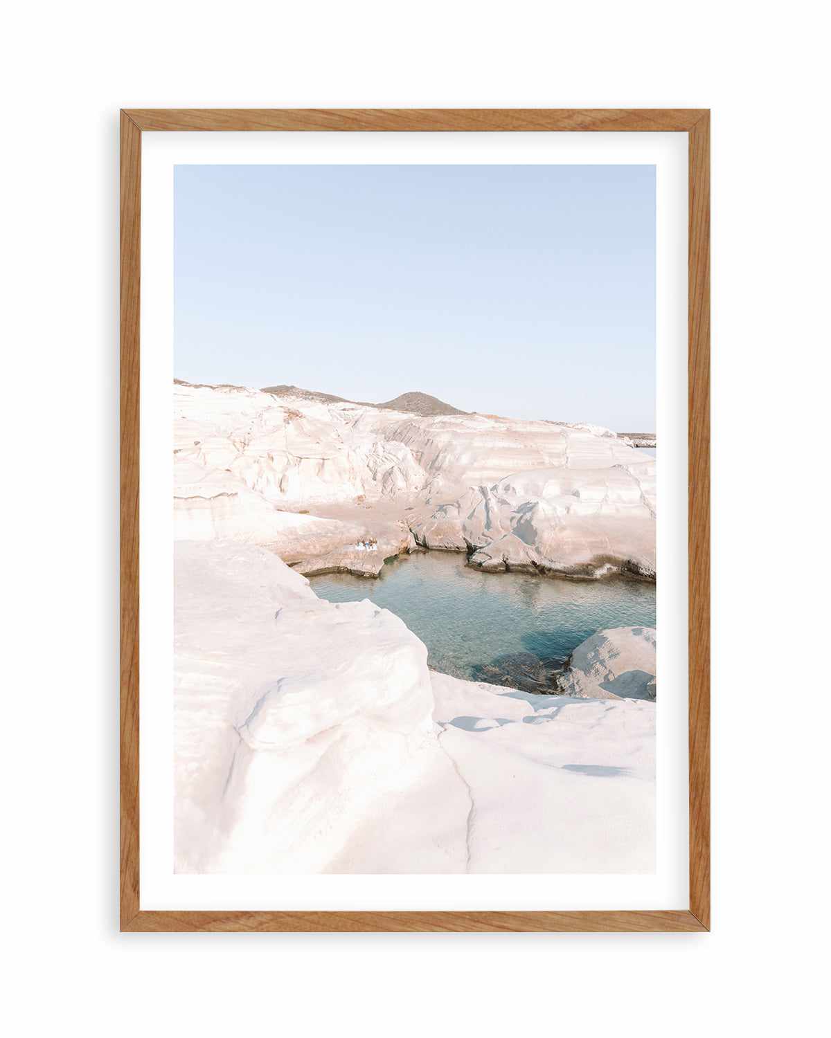 Moon Rocks, Milos Art Print