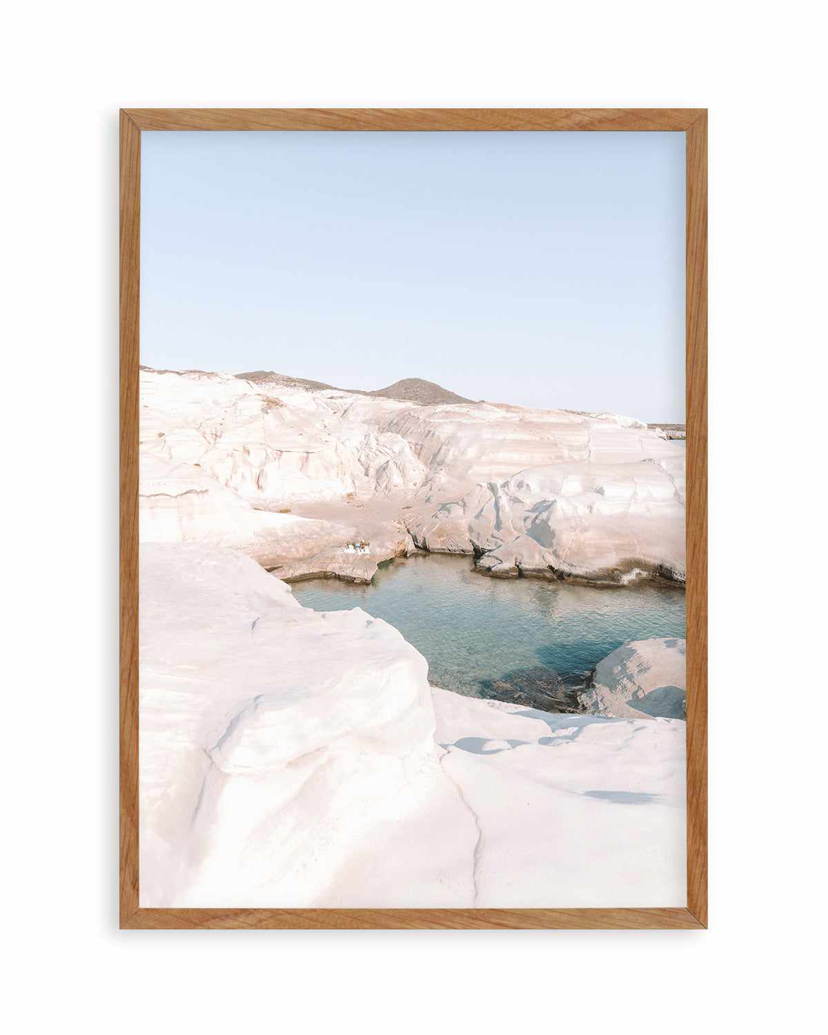 Moon Rocks, Milos Art Print