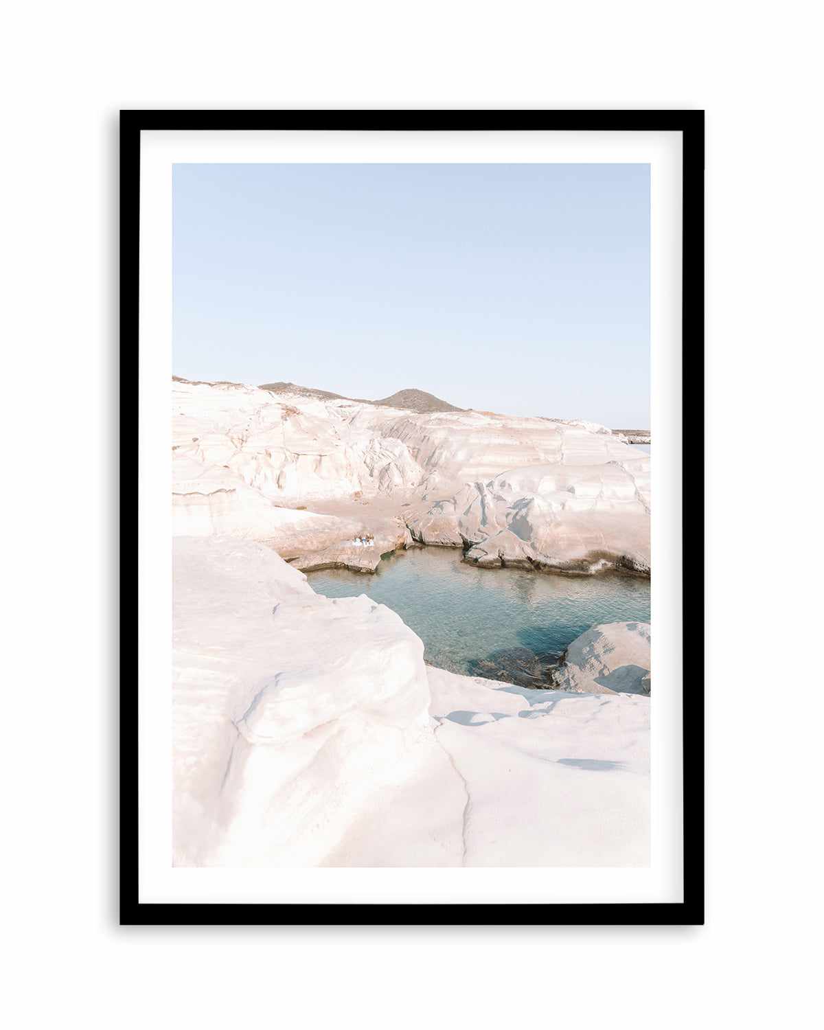 Moon Rocks, Milos Art Print