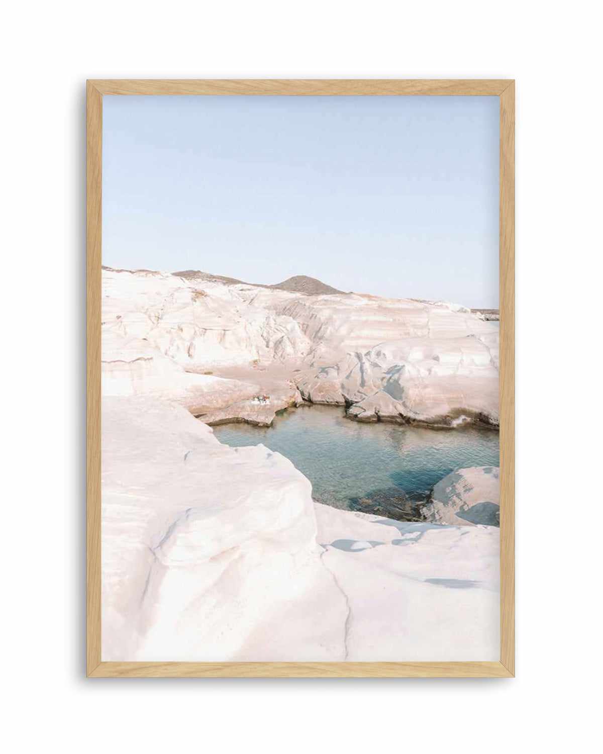 Moon Rocks, Milos Art Print