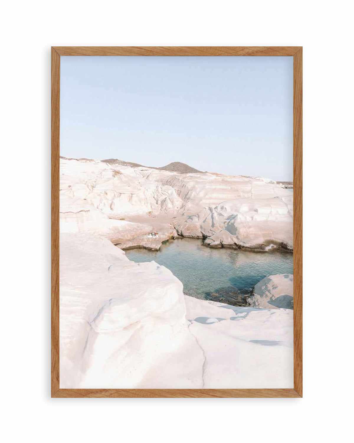 Moon Rocks, Milos Art Print