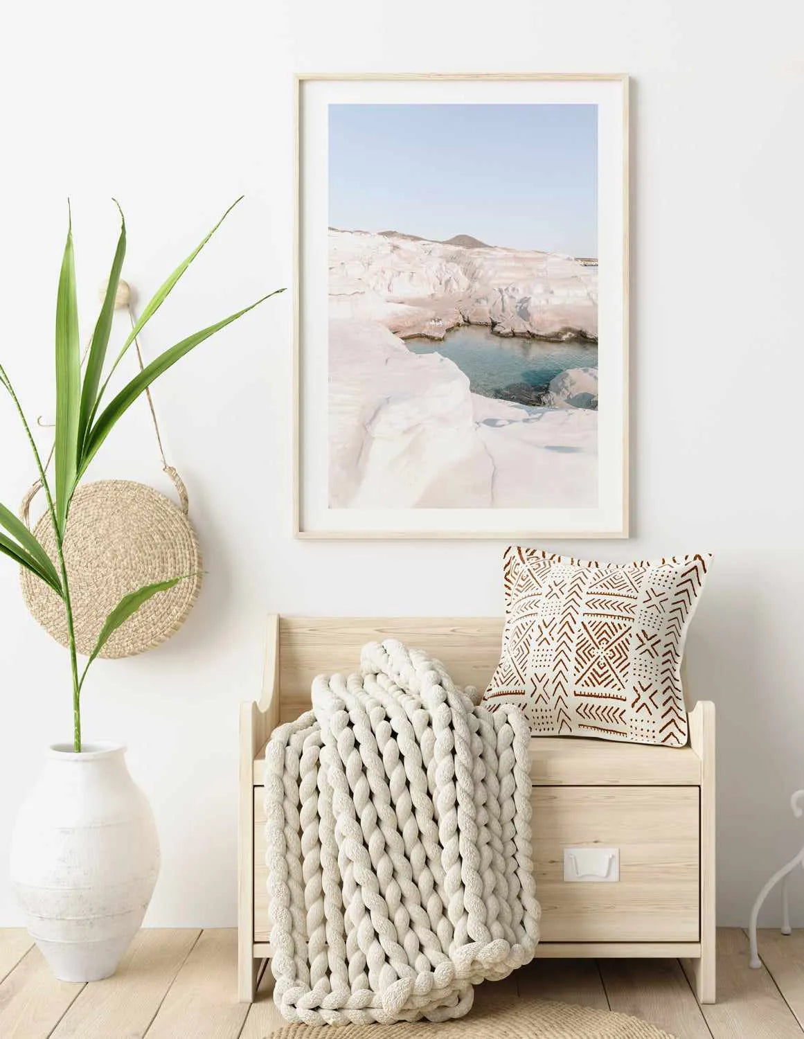 Moon Rocks, Milos Art Print from Olive et Oriel where you can shop wallpaper and artworks online
