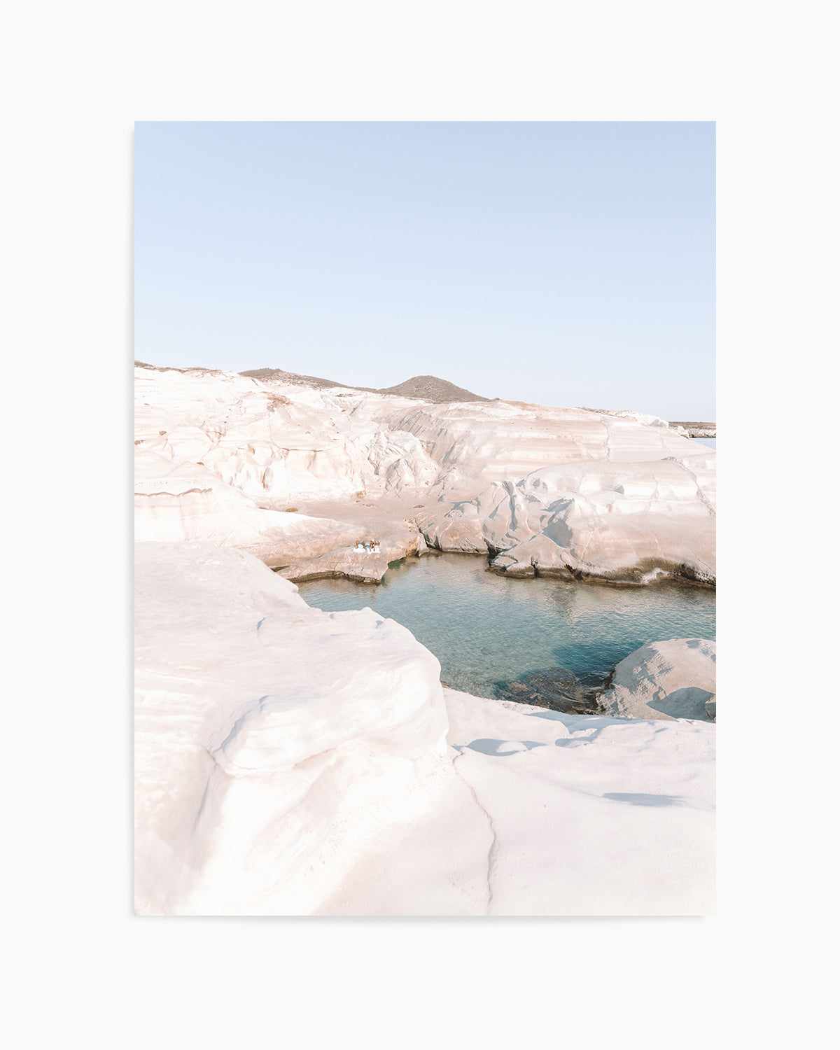 Moon Rocks, Milos Art Print