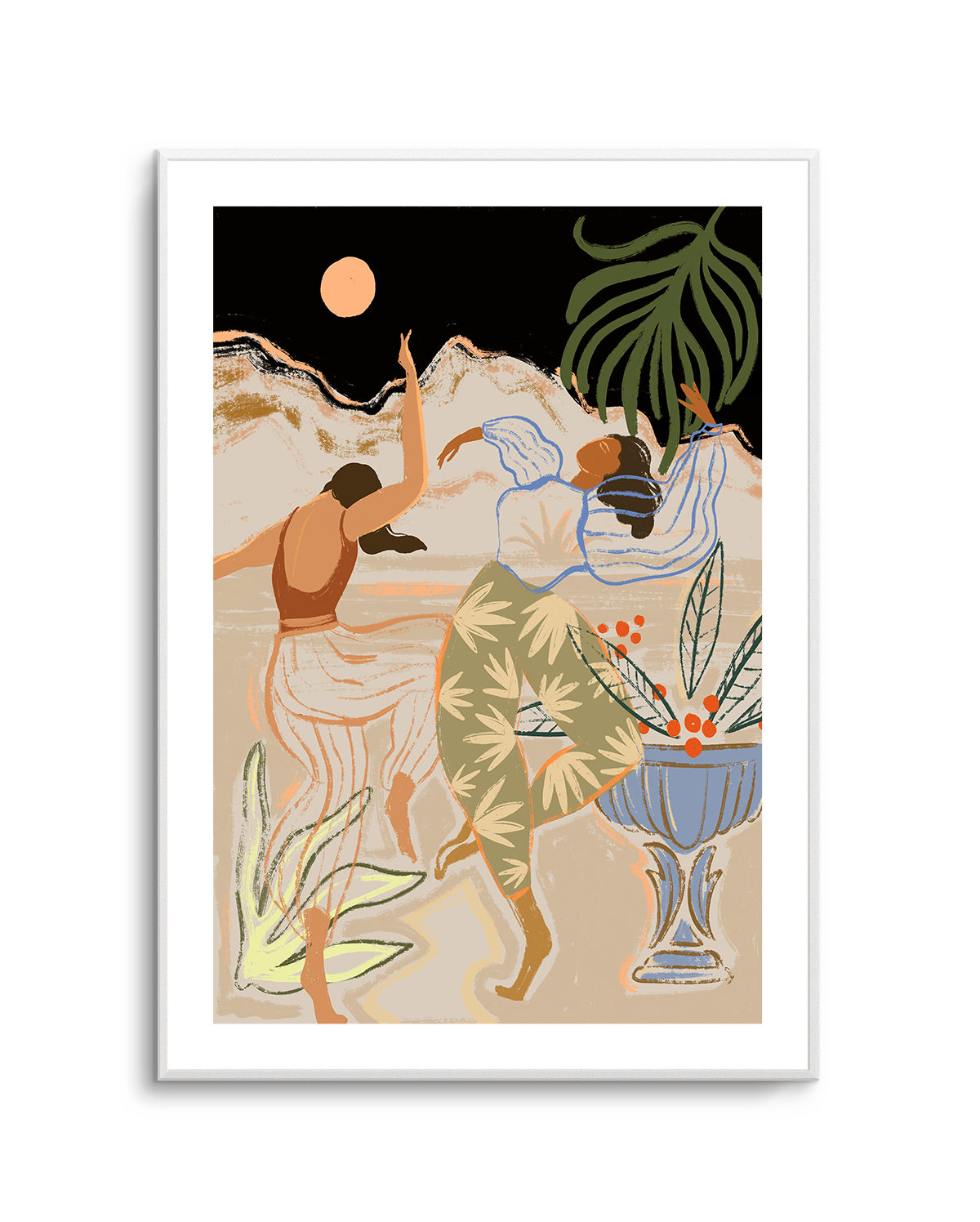 Moonlight Dance by Arty Guava | Art Print from Olive et Oriel where you can shop wallpaper and artworks online