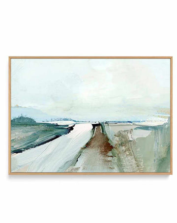 Moors by Dan Hobday | Framed Canvas Art Print from Olive et Oriel where you can shop wallpaper and artworks online