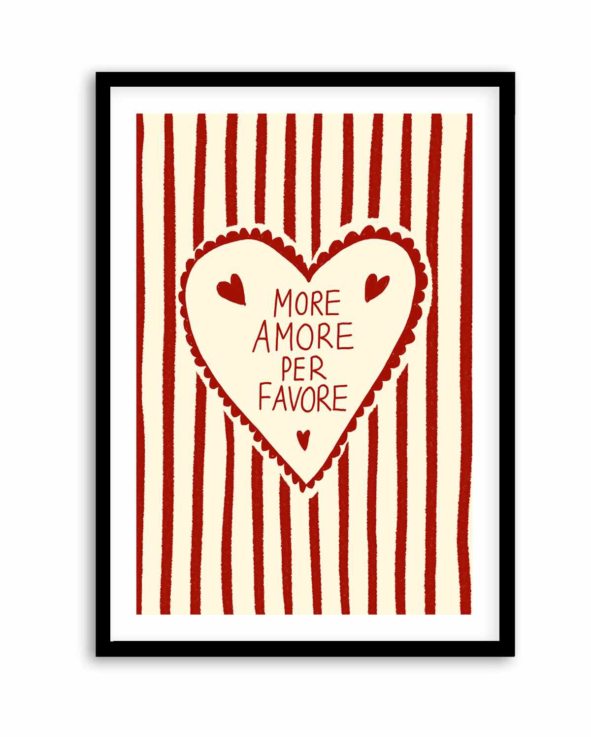 More Amore | Art Print from Olive et Oriel where you can shop wallpaper and artworks online