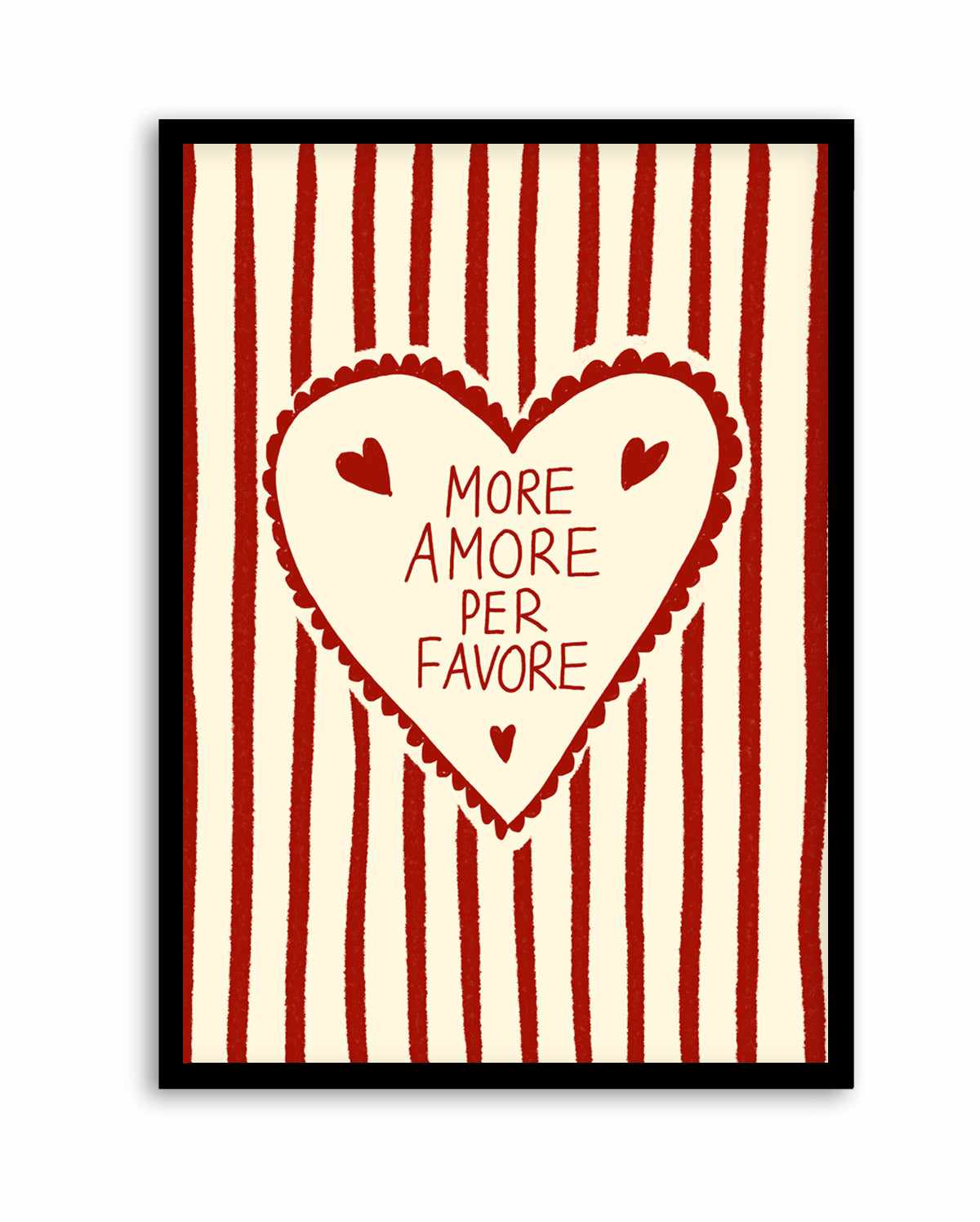 More Amore | Art Print from Olive et Oriel where you can shop wallpaper and artworks online