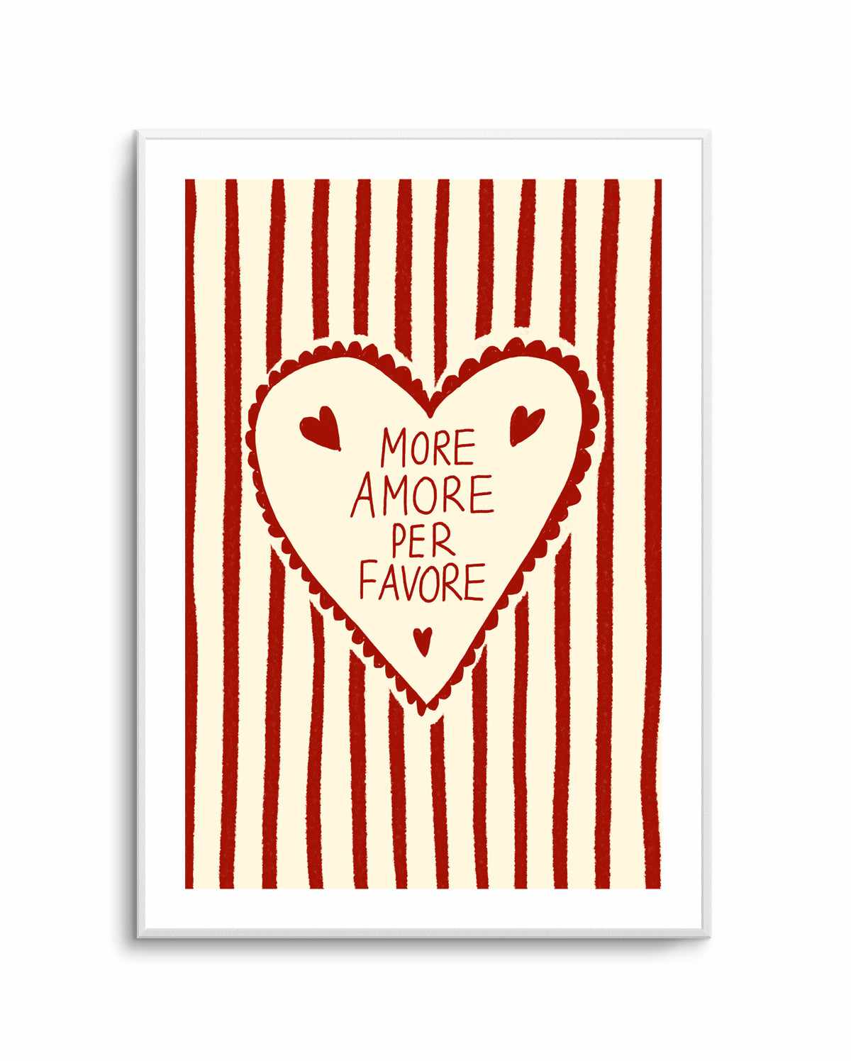 More Amore | Art Print from Olive et Oriel where you can shop wallpaper and artworks online