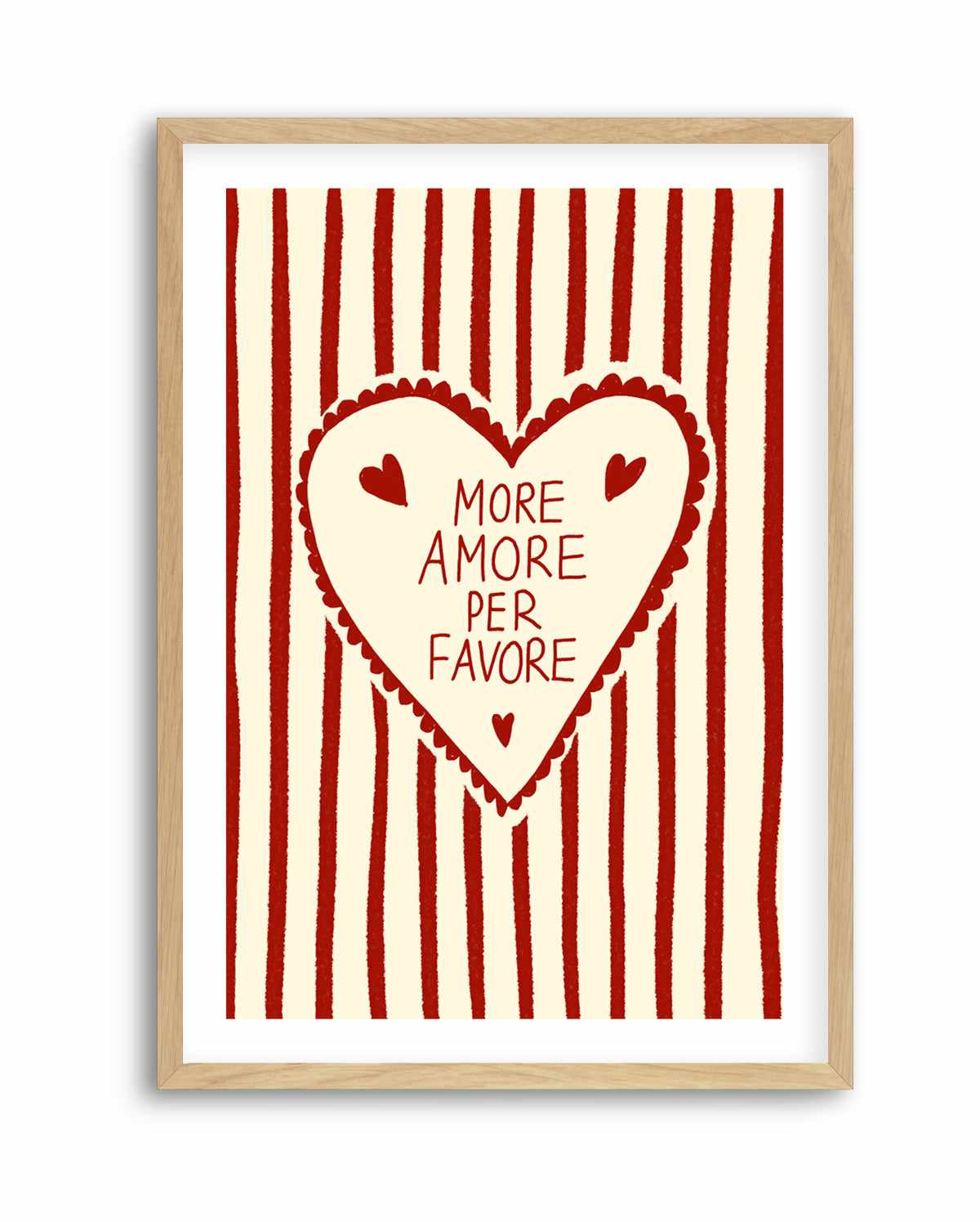 More Amore | Art Print from Olive et Oriel where you can shop wallpaper and artworks online