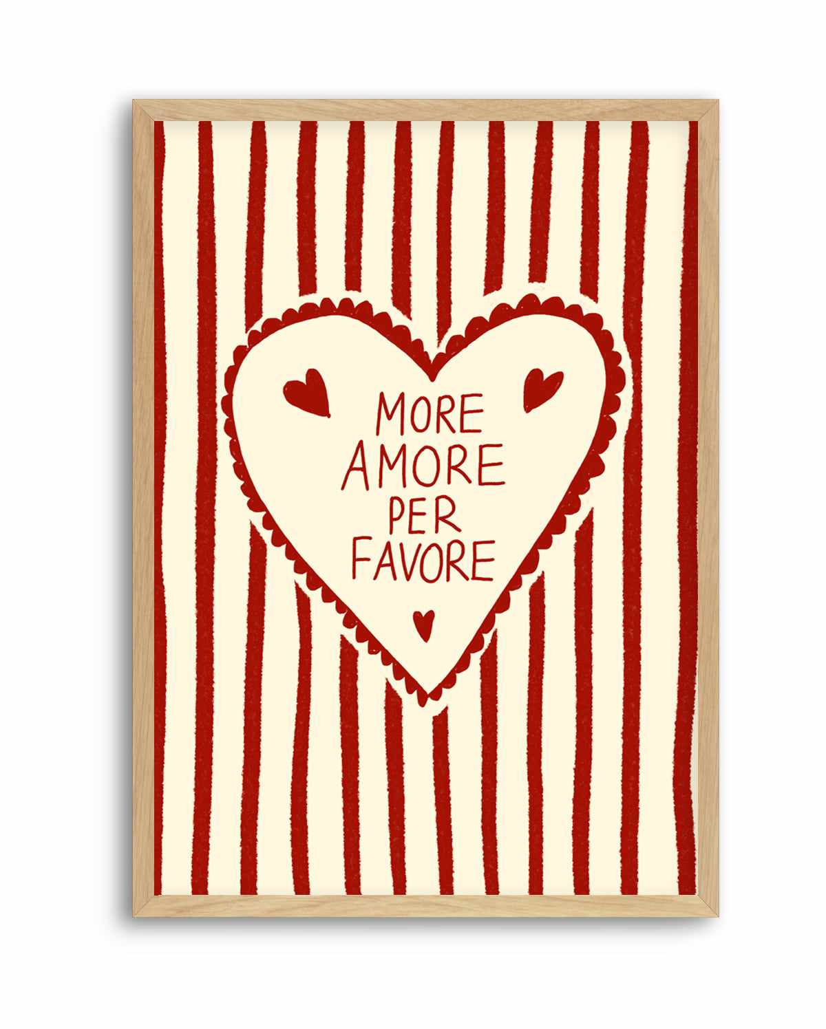 More Amore | Art Print from Olive et Oriel where you can shop wallpaper and artworks online