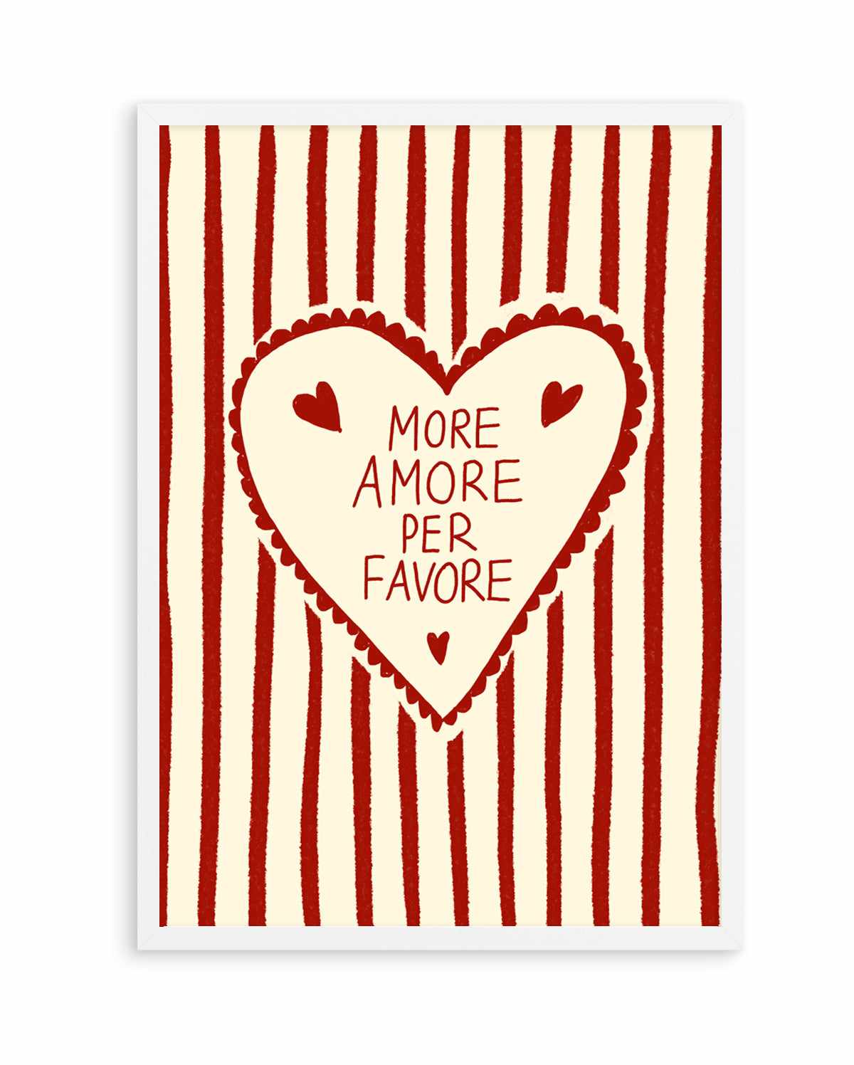 More Amore | Art Print from Olive et Oriel where you can shop wallpaper and artworks online