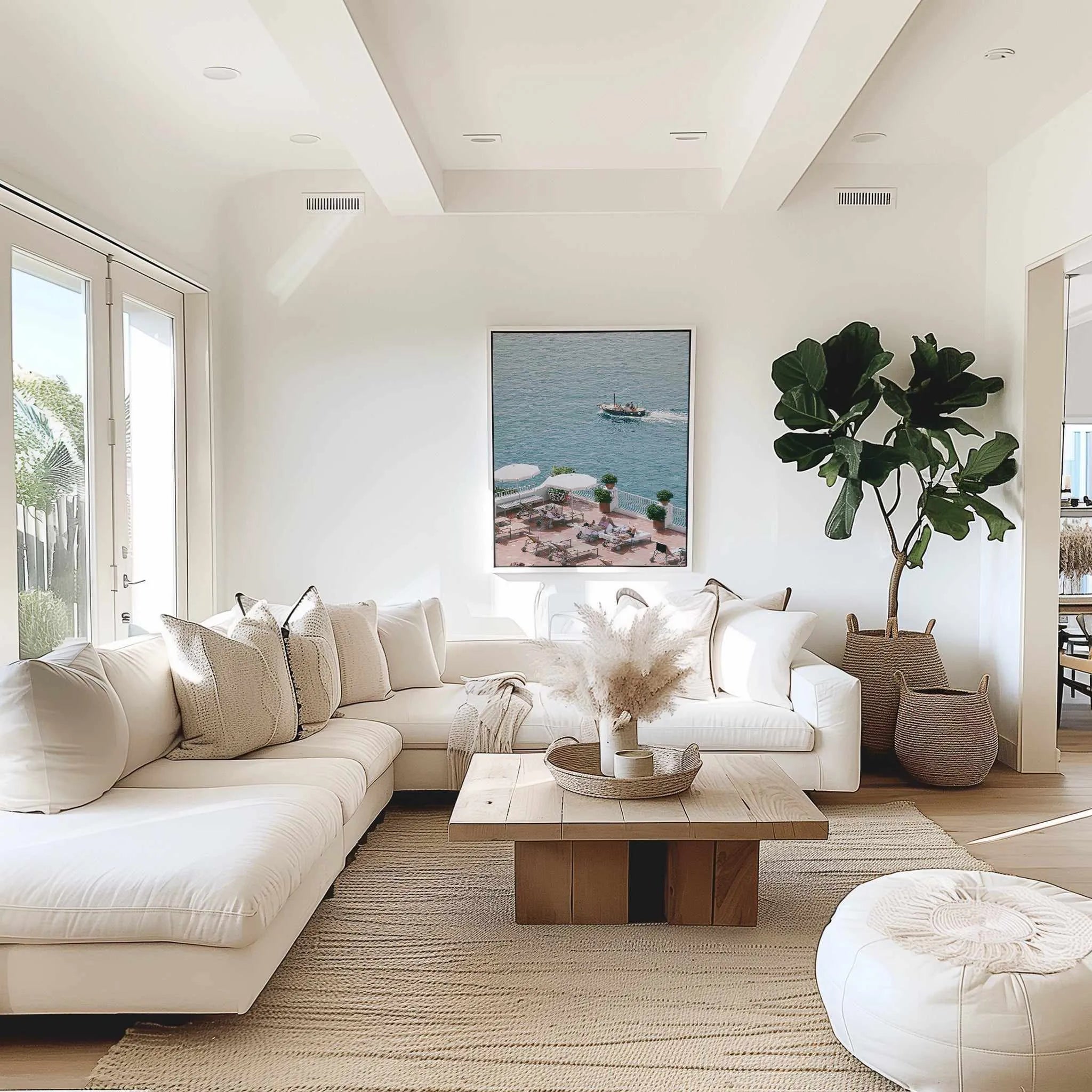 Morning Bliss by Renee Rae | Framed Canvas Art Print from Olive et Oriel where you can shop wallpaper and artworks online