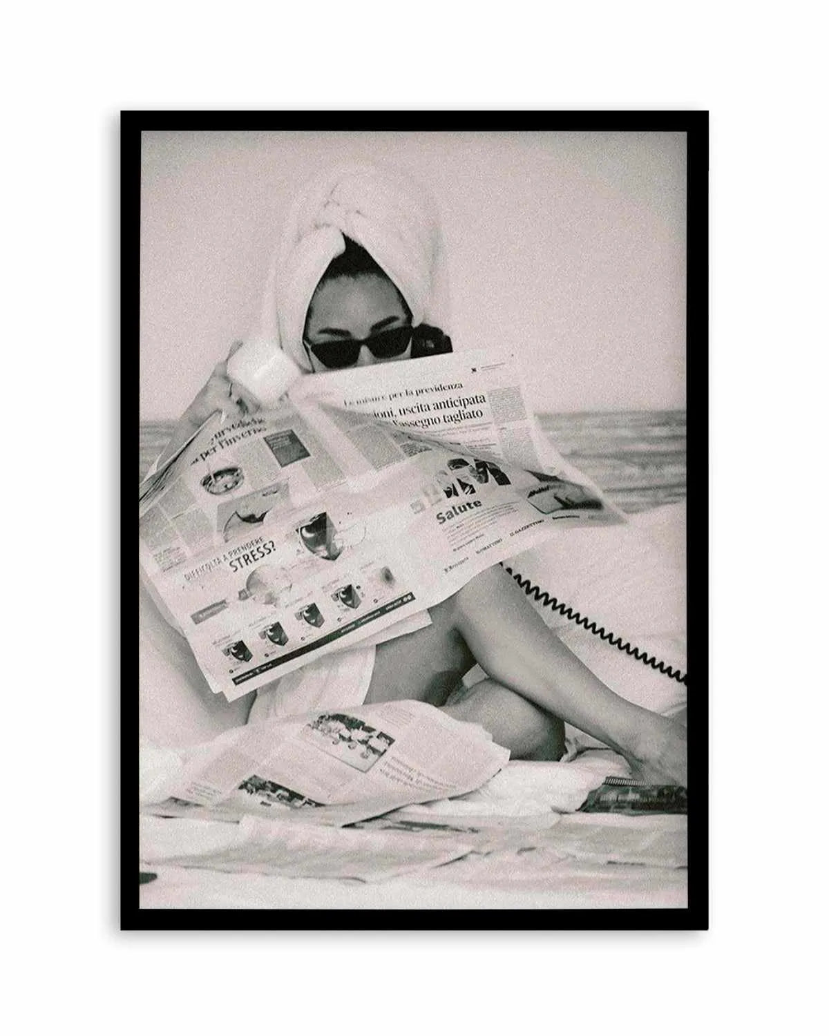 Morning Checklist II by Mario Stefanelli Art Print from Olive et Oriel where you can shop wallpaper and artworks online