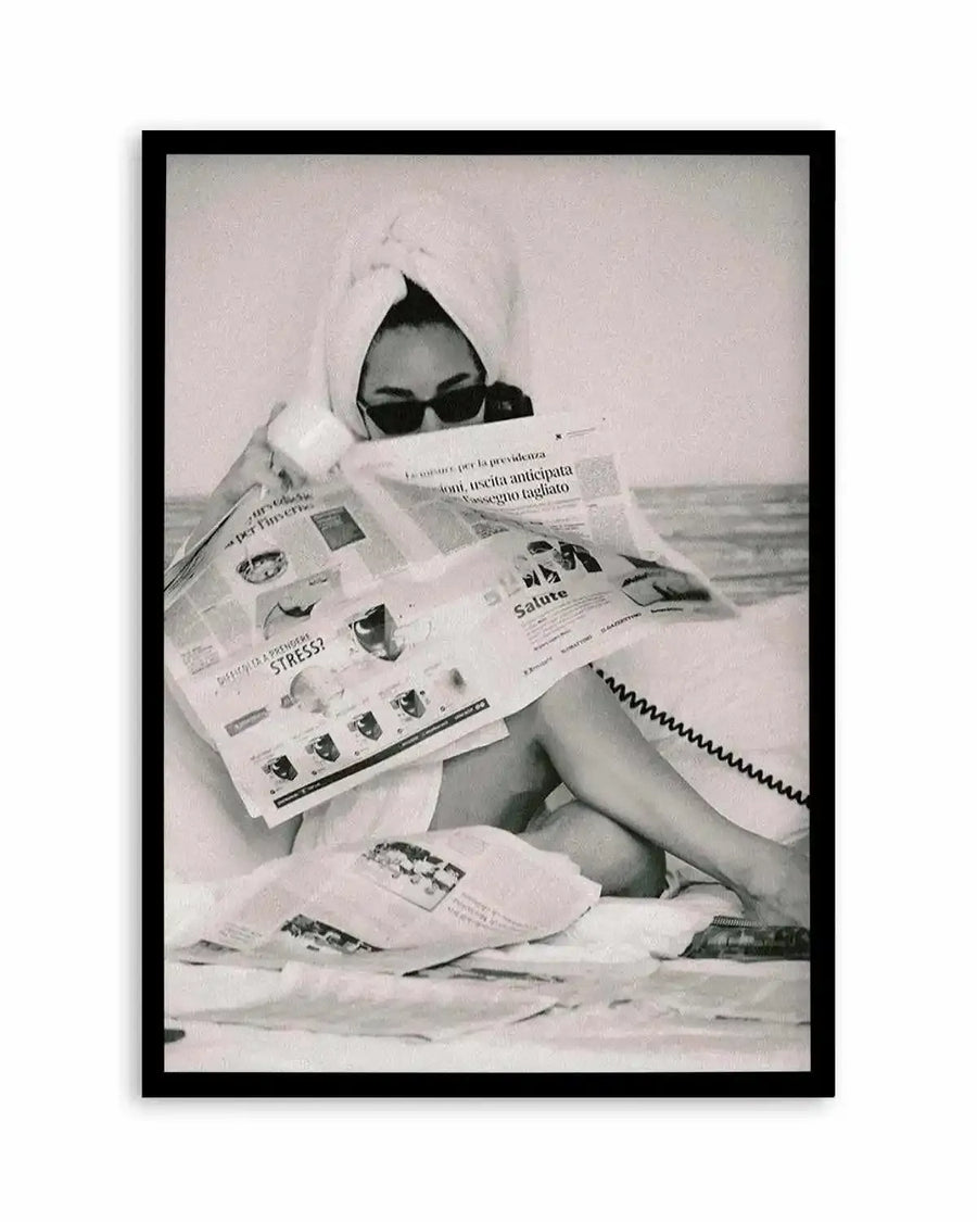 Morning Checklist II by Mario Stefanelli Art Print from Olive et Oriel where you can shop wallpaper and artworks online