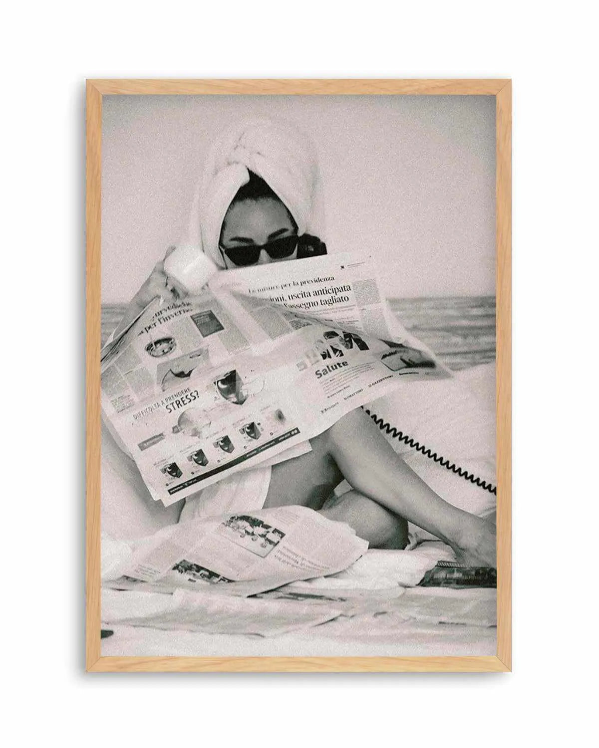 Morning Checklist II by Mario Stefanelli Art Print from Olive et Oriel where you can shop wallpaper and artworks online