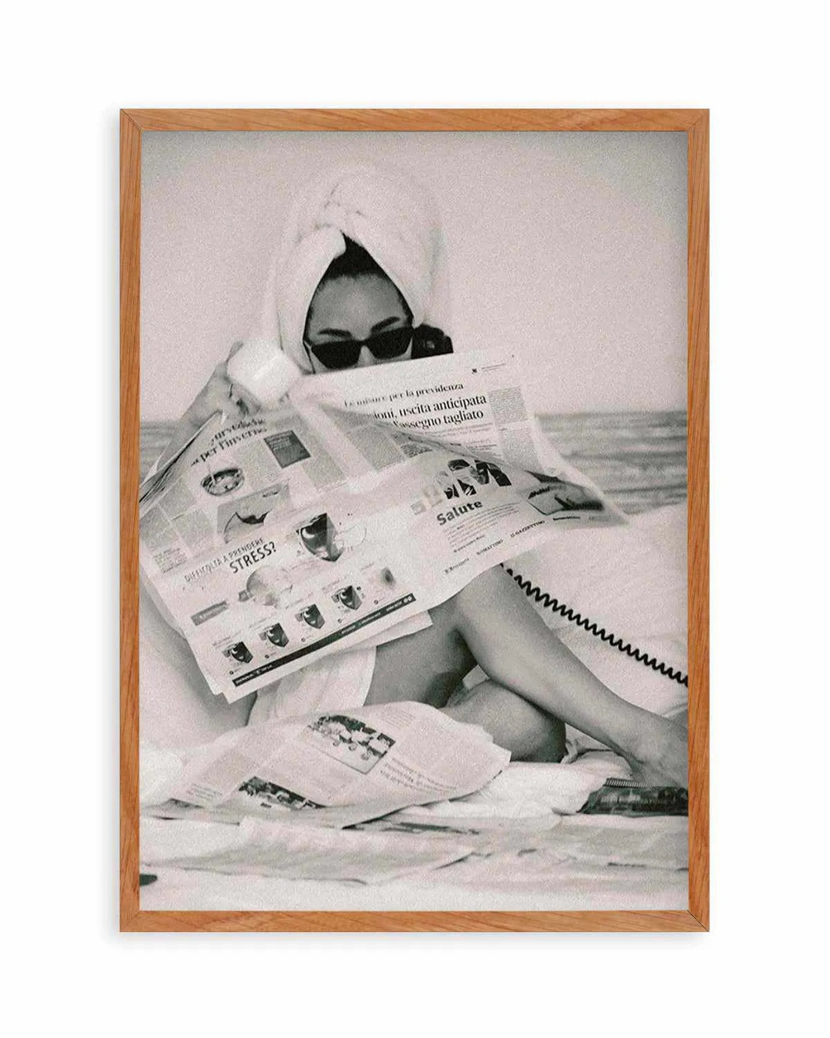 Morning Checklist II by Mario Stefanelli Art Print from Olive et Oriel where you can shop wallpaper and artworks online