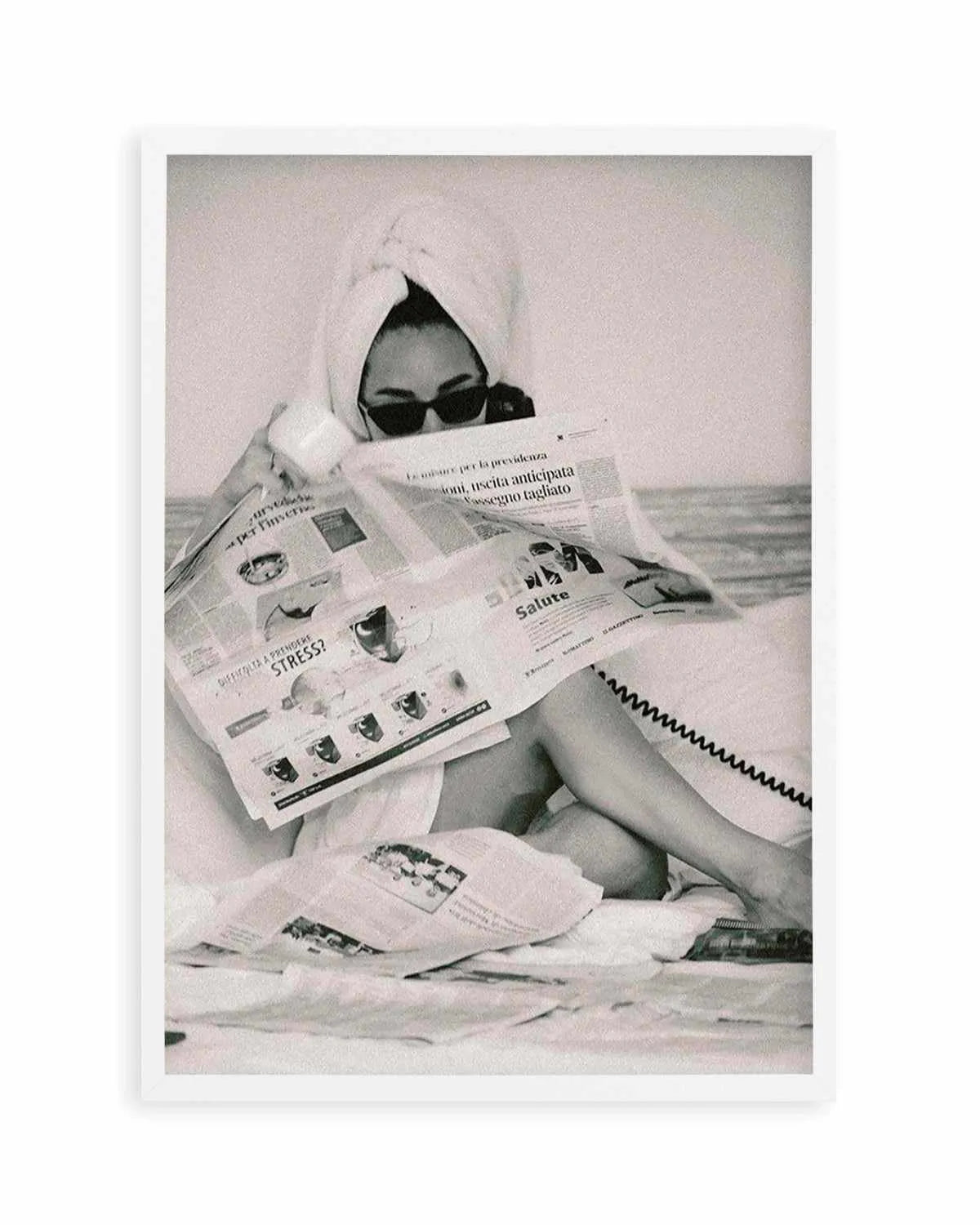 Morning Checklist II by Mario Stefanelli Art Print from Olive et Oriel where you can shop wallpaper and artworks online