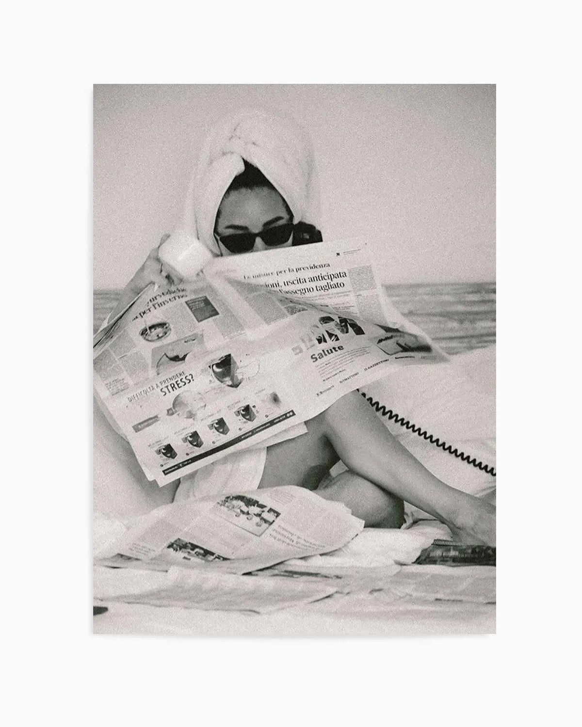 Morning Checklist II by Mario Stefanelli Art Print from Olive et Oriel where you can shop wallpaper and artworks online