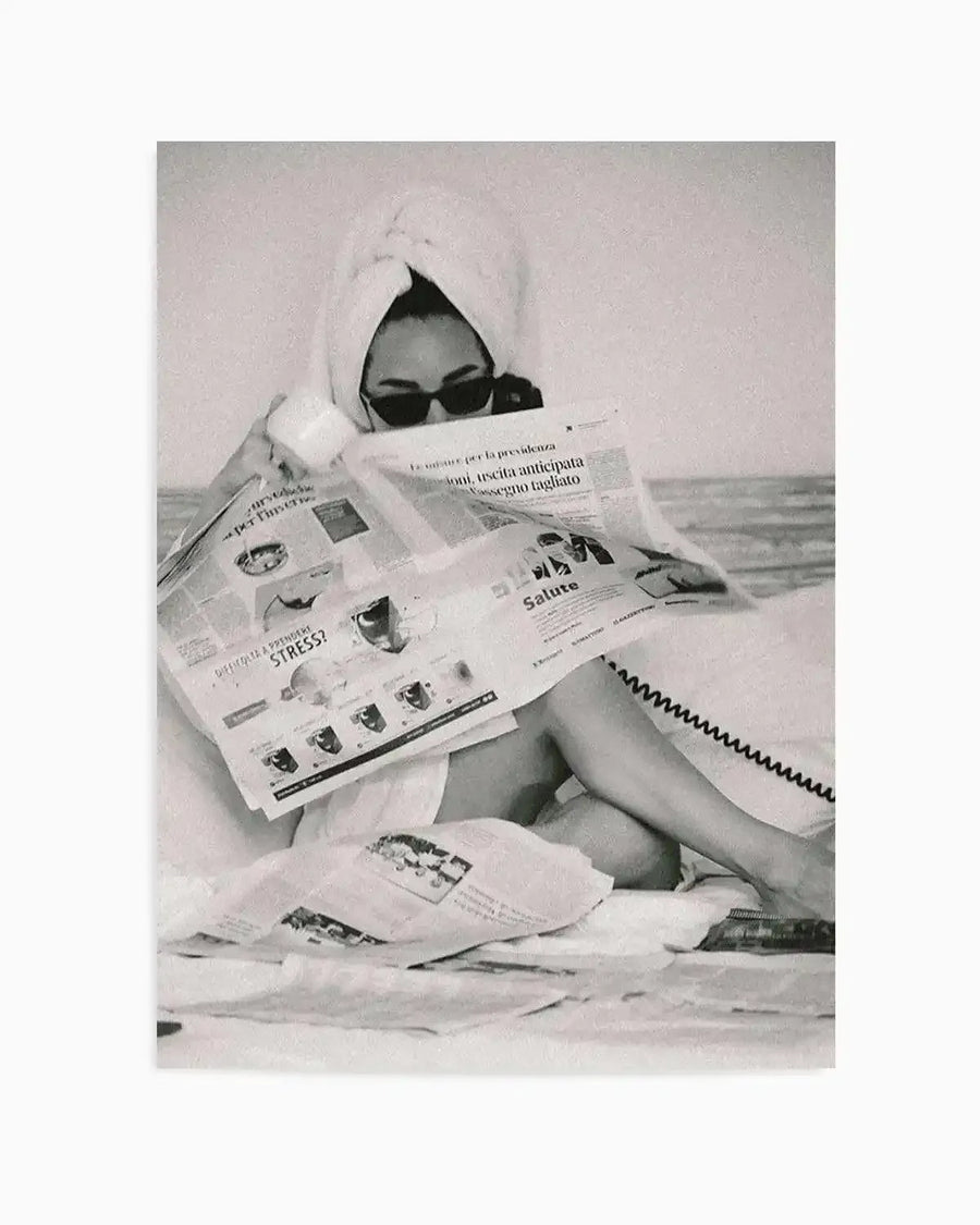 Morning Checklist II by Mario Stefanelli Art Print from Olive et Oriel where you can shop wallpaper and artworks online