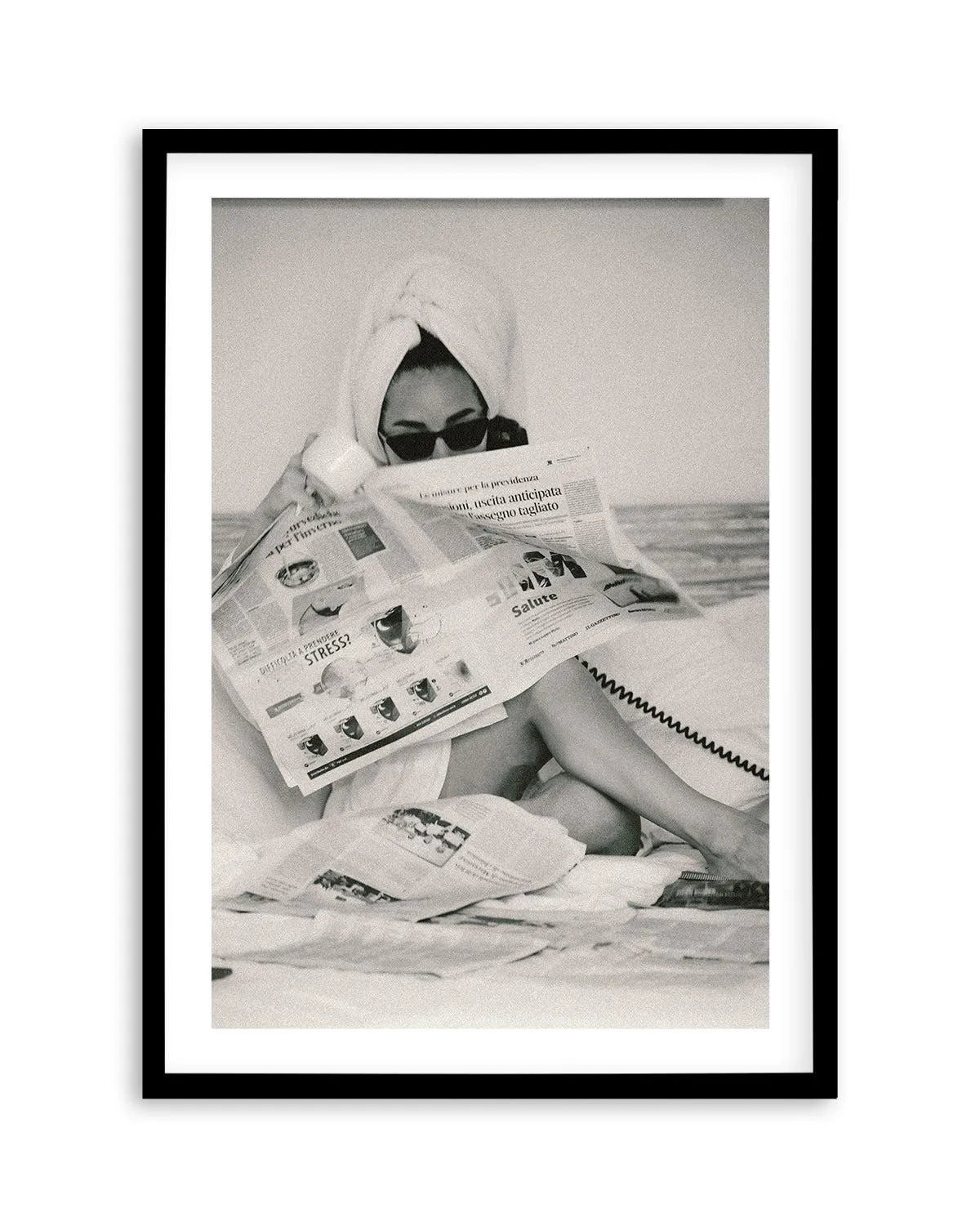 Morning Checklist II by Mario Stefanelli Art Print-PRINT-Olive et Oriel-Mario Stefanelli-A5 | 5.8" x 8.3" | 14.8 x 21cm-Black-With White Border-Buy-Australian-Art-Prints-Online-with-Olive-et-Oriel-Your-Artwork-Specialists-Austrailia-Decorate-With-Coastal-Photo-Wall-Art-Prints-From-Our-Beach-House-Artwork-Collection-Fine-Poster-and-Framed-Artwork