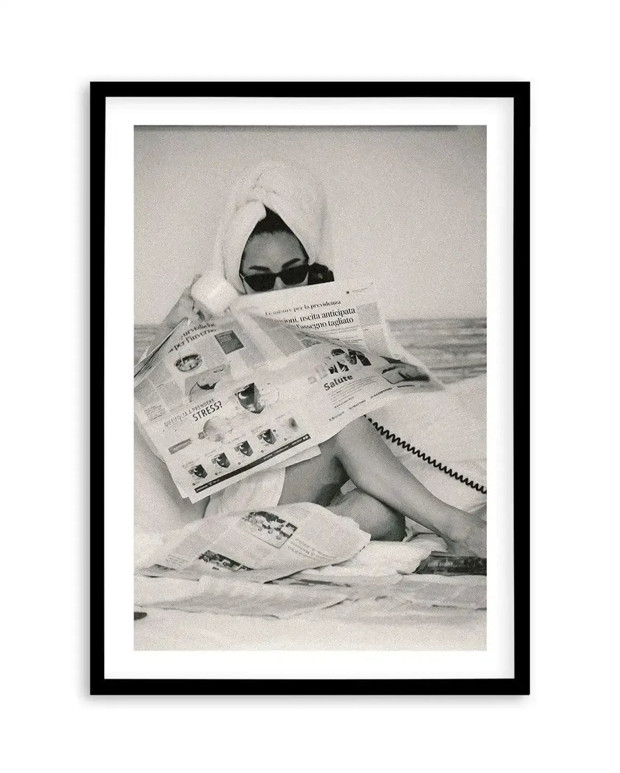 Morning Checklist II by Mario Stefanelli Art Print-PRINT-Olive et Oriel-Mario Stefanelli-A5 | 5.8" x 8.3" | 14.8 x 21cm-Black-With White Border-Buy-Australian-Art-Prints-Online-with-Olive-et-Oriel-Your-Artwork-Specialists-Austrailia-Decorate-With-Coastal-Photo-Wall-Art-Prints-From-Our-Beach-House-Artwork-Collection-Fine-Poster-and-Framed-Artwork