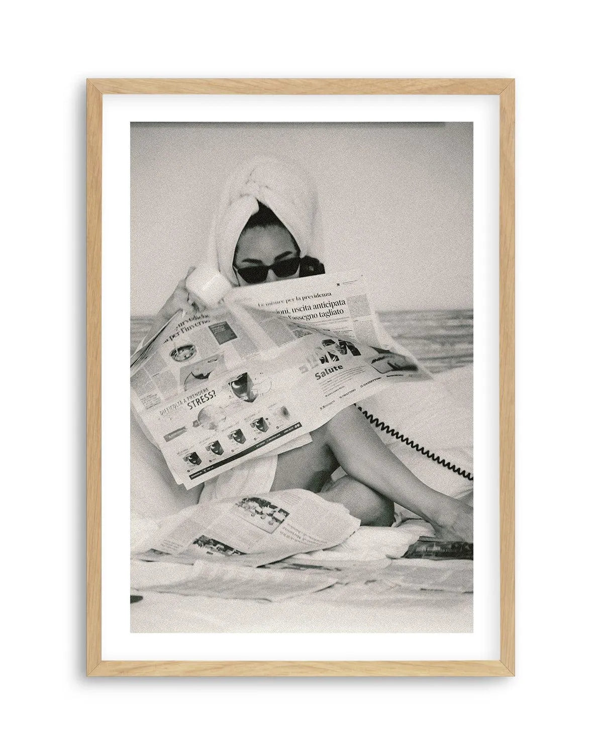 Morning Checklist II by Mario Stefanelli Art Print-PRINT-Olive et Oriel-Mario Stefanelli-A5 | 5.8" x 8.3" | 14.8 x 21cm-Oak-With White Border-Buy-Australian-Art-Prints-Online-with-Olive-et-Oriel-Your-Artwork-Specialists-Austrailia-Decorate-With-Coastal-Photo-Wall-Art-Prints-From-Our-Beach-House-Artwork-Collection-Fine-Poster-and-Framed-Artwork