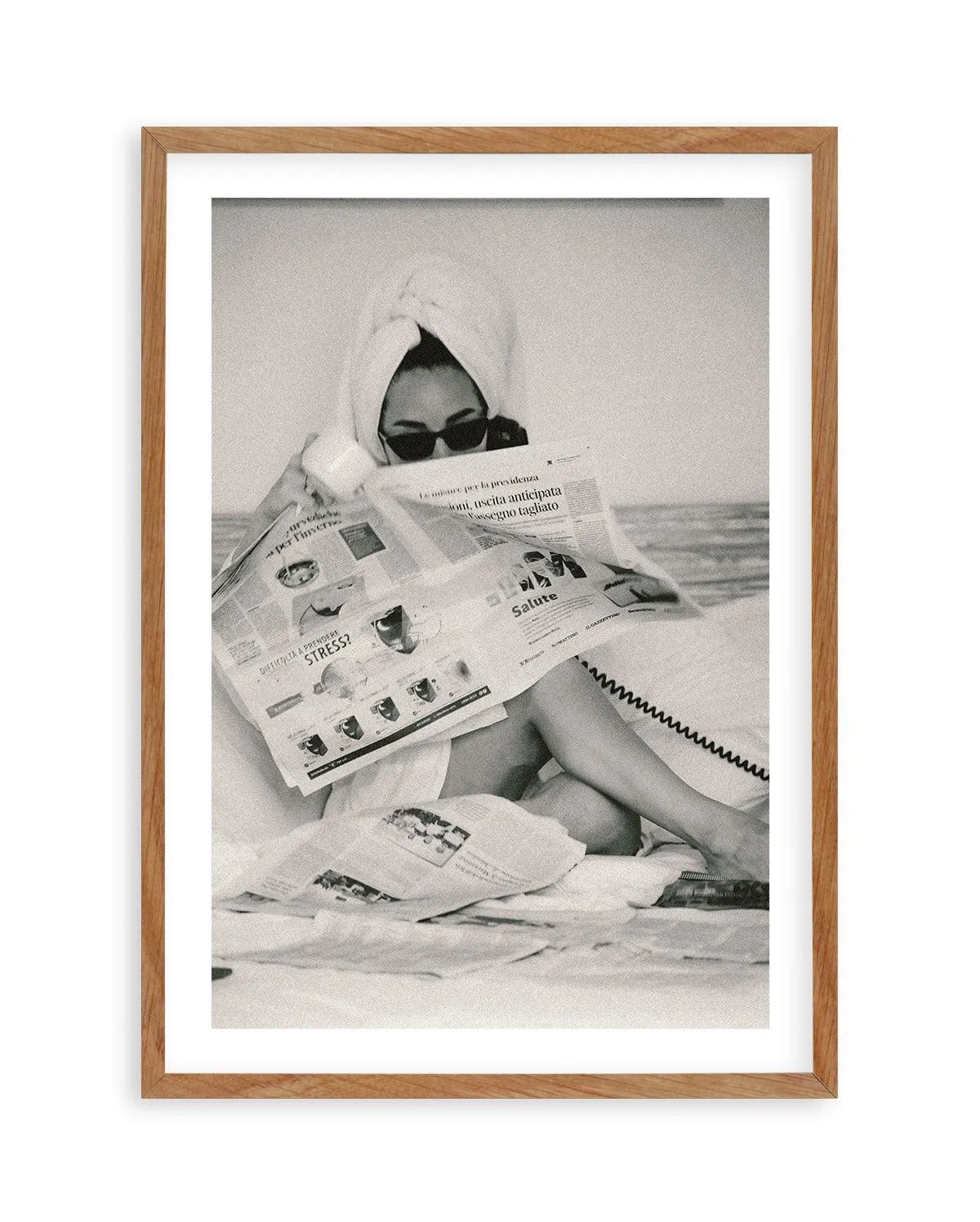 Morning Checklist II by Mario Stefanelli Art Print-PRINT-Olive et Oriel-Mario Stefanelli-50x70 cm | 19.6" x 27.5"-Walnut-With White Border-Buy-Australian-Art-Prints-Online-with-Olive-et-Oriel-Your-Artwork-Specialists-Austrailia-Decorate-With-Coastal-Photo-Wall-Art-Prints-From-Our-Beach-House-Artwork-Collection-Fine-Poster-and-Framed-Artwork