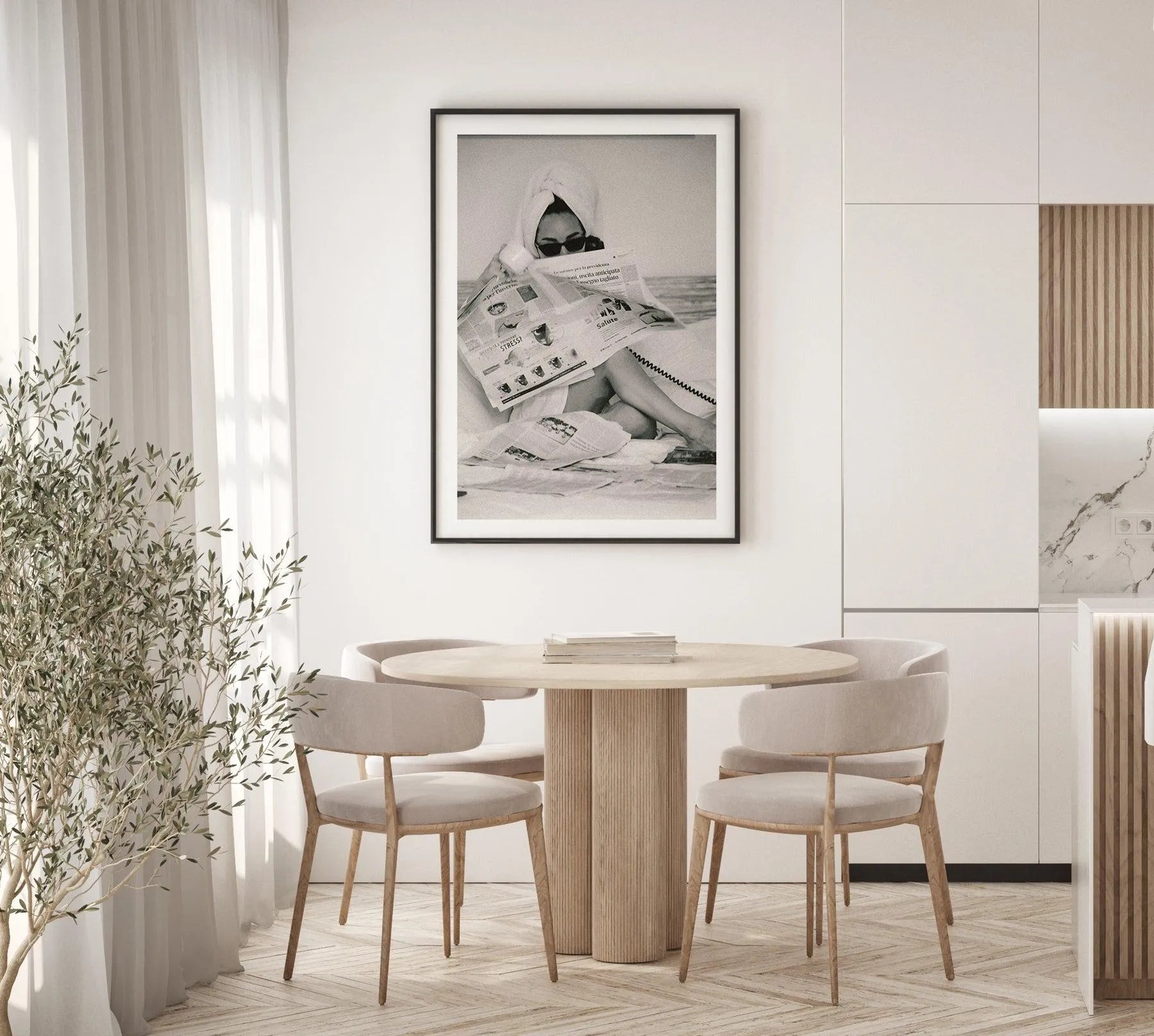 Morning Checklist II by Mario Stefanelli Art Print-PRINT-Olive et Oriel-Mario Stefanelli-Buy-Australian-Art-Prints-Online-with-Olive-et-Oriel-Your-Artwork-Specialists-Austrailia-Decorate-With-Coastal-Photo-Wall-Art-Prints-From-Our-Beach-House-Artwork-Collection-Fine-Poster-and-Framed-Artwork