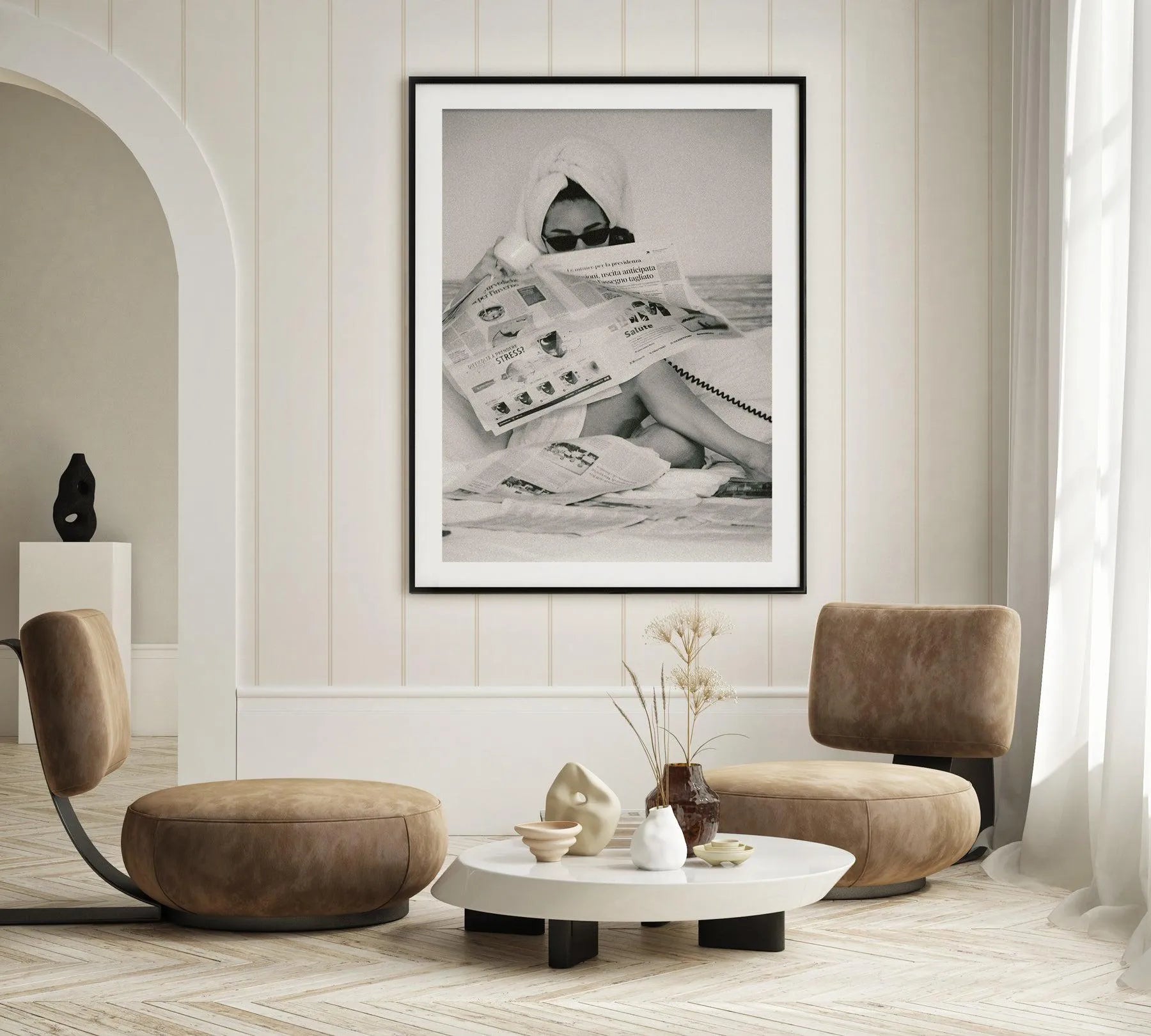 Morning Checklist II by Mario Stefanelli Art Print-PRINT-Olive et Oriel-Mario Stefanelli-Buy-Australian-Art-Prints-Online-with-Olive-et-Oriel-Your-Artwork-Specialists-Austrailia-Decorate-With-Coastal-Photo-Wall-Art-Prints-From-Our-Beach-House-Artwork-Collection-Fine-Poster-and-Framed-Artwork