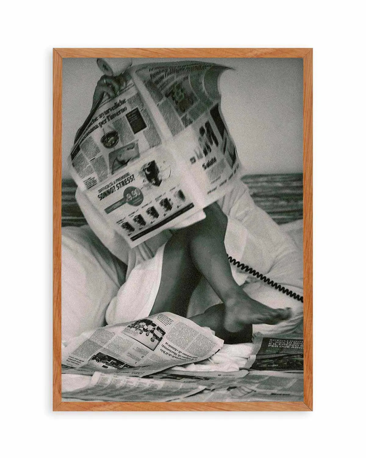 Morning Checklist III by Mario Stefanelli Art Print from Olive et Oriel where you can shop wallpaper and artworks online