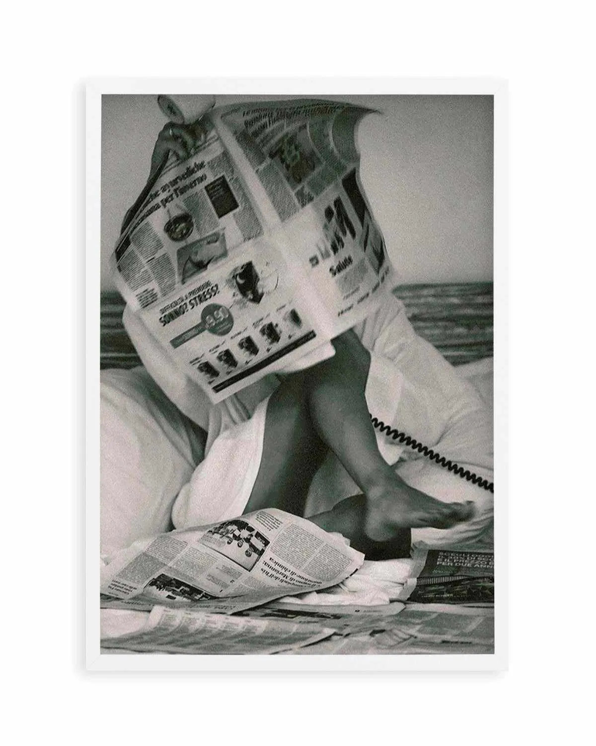 Morning Checklist III by Mario Stefanelli Art Print from Olive et Oriel where you can shop wallpaper and artworks online