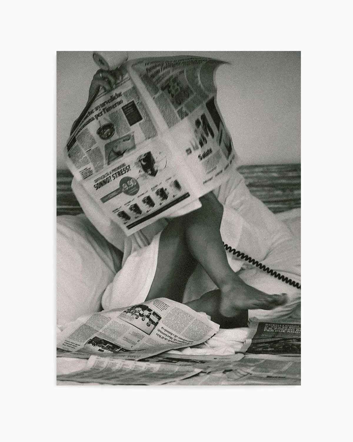 Morning Checklist III by Mario Stefanelli Art Print from Olive et Oriel where you can shop wallpaper and artworks online