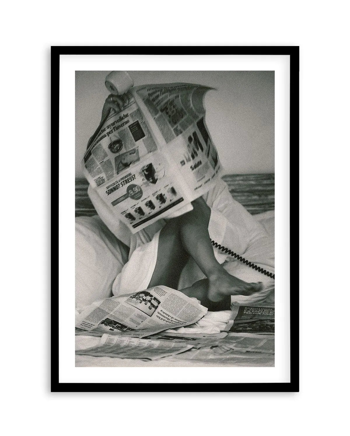 Morning Checklist III by Mario Stefanelli Art Print-PRINT-Olive et Oriel-Mario Stefanelli-A5 | 5.8" x 8.3" | 14.8 x 21cm-Black-With White Border-Buy-Australian-Art-Prints-Online-with-Olive-et-Oriel-Your-Artwork-Specialists-Austrailia-Decorate-With-Coastal-Photo-Wall-Art-Prints-From-Our-Beach-House-Artwork-Collection-Fine-Poster-and-Framed-Artwork