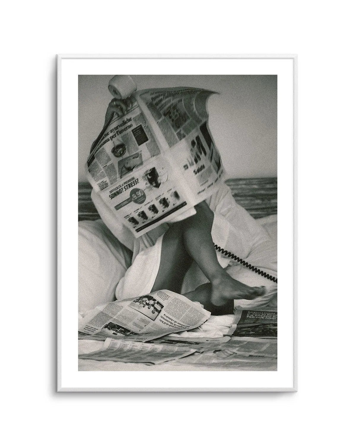 Morning Checklist III by Mario Stefanelli Art Print-PRINT-Olive et Oriel-Mario Stefanelli-A5 | 5.8" x 8.3" | 14.8 x 21cm-Unframed Art Print-With White Border-Buy-Australian-Art-Prints-Online-with-Olive-et-Oriel-Your-Artwork-Specialists-Austrailia-Decorate-With-Coastal-Photo-Wall-Art-Prints-From-Our-Beach-House-Artwork-Collection-Fine-Poster-and-Framed-Artwork