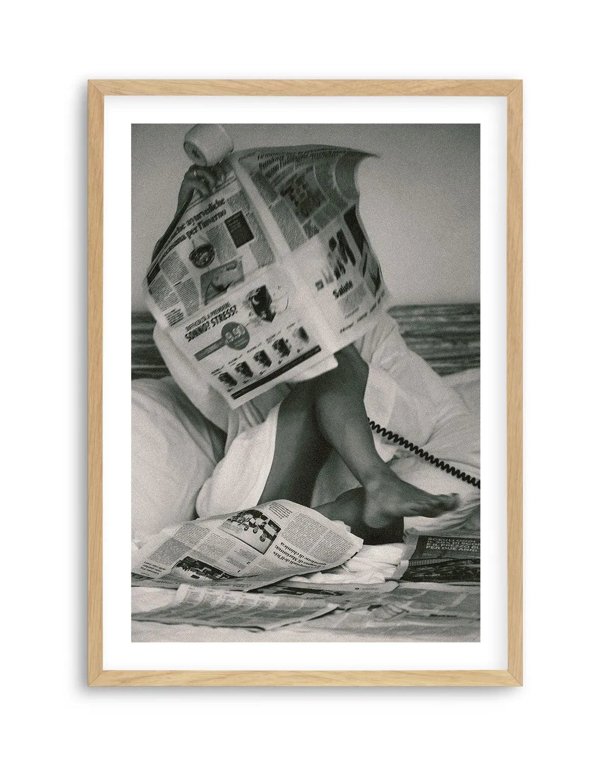 Morning Checklist III by Mario Stefanelli Art Print-PRINT-Olive et Oriel-Mario Stefanelli-A5 | 5.8" x 8.3" | 14.8 x 21cm-Oak-With White Border-Buy-Australian-Art-Prints-Online-with-Olive-et-Oriel-Your-Artwork-Specialists-Austrailia-Decorate-With-Coastal-Photo-Wall-Art-Prints-From-Our-Beach-House-Artwork-Collection-Fine-Poster-and-Framed-Artwork