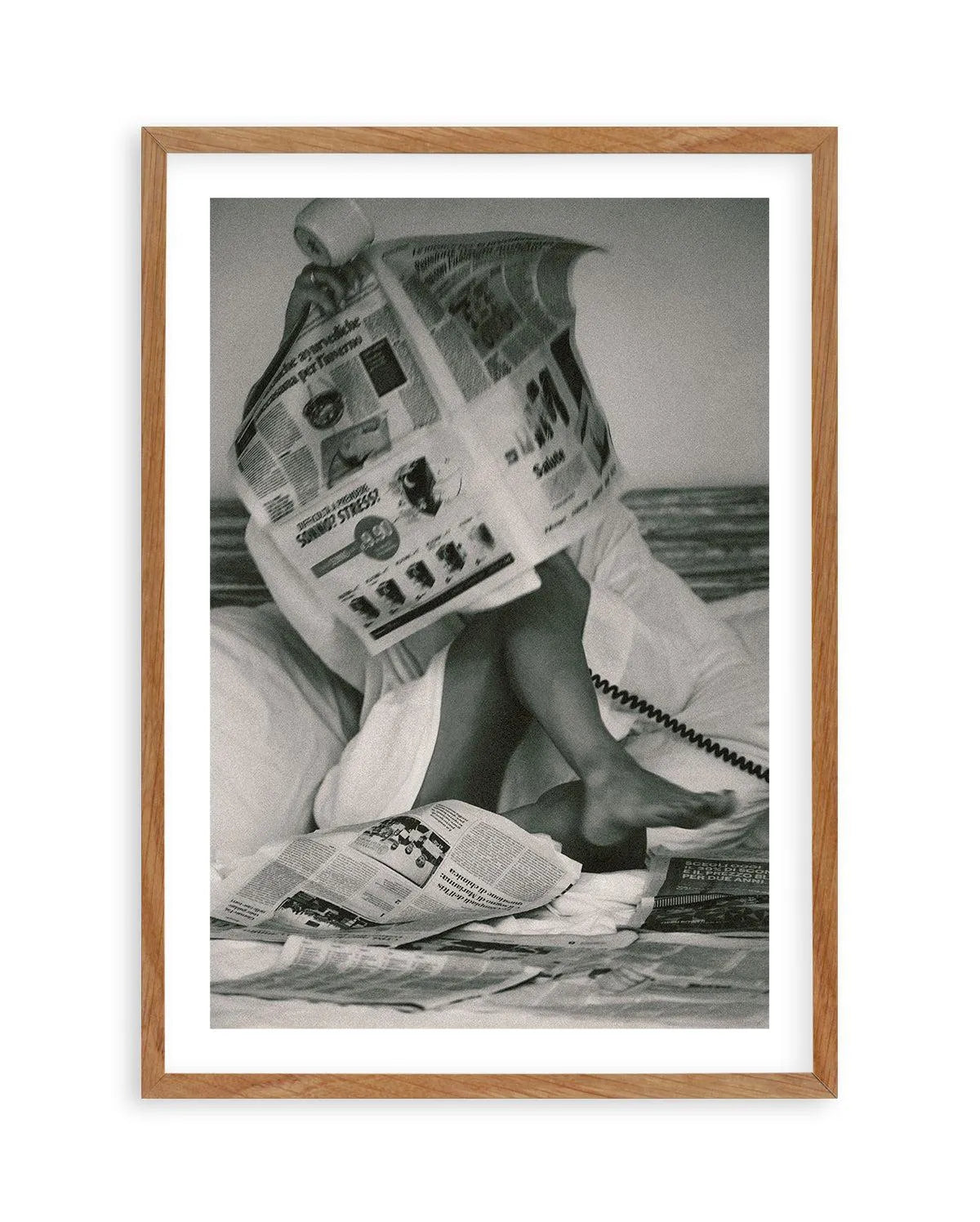 Morning Checklist III by Mario Stefanelli Art Print-PRINT-Olive et Oriel-Mario Stefanelli-50x70 cm | 19.6" x 27.5"-Walnut-With White Border-Buy-Australian-Art-Prints-Online-with-Olive-et-Oriel-Your-Artwork-Specialists-Austrailia-Decorate-With-Coastal-Photo-Wall-Art-Prints-From-Our-Beach-House-Artwork-Collection-Fine-Poster-and-Framed-Artwork