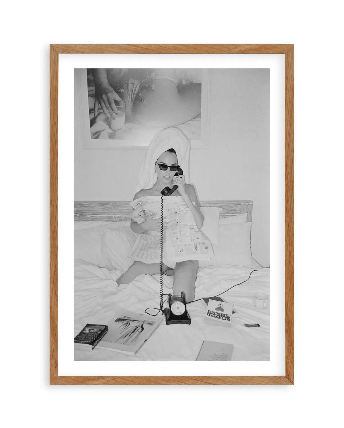 Morning Checklist I by Mario Stefanelli Art Print-PRINT-Olive et Oriel-Mario Stefanelli-50x70 cm | 19.6" x 27.5"-Walnut-With White Border-Buy-Australian-Art-Prints-Online-with-Olive-et-Oriel-Your-Artwork-Specialists-Austrailia-Decorate-With-Coastal-Photo-Wall-Art-Prints-From-Our-Beach-House-Artwork-Collection-Fine-Poster-and-Framed-Artwork