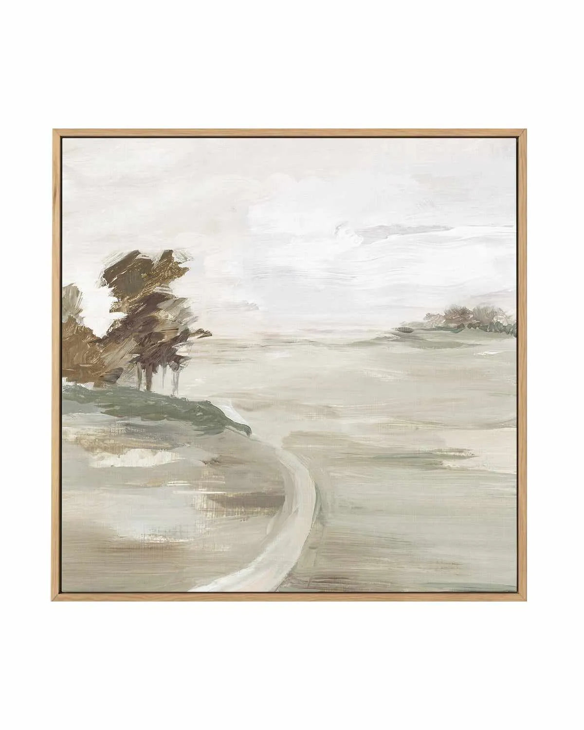 Morning Crisp II | Framed Canvas Art Print from Olive et Oriel where you can shop wallpaper and artworks online