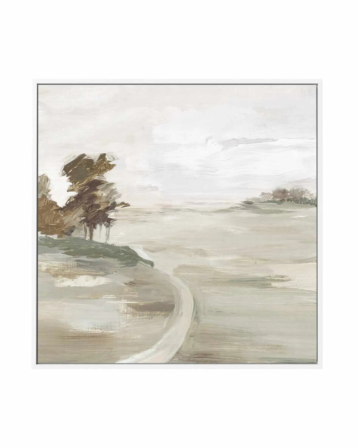 Morning Crisp II | Framed Canvas Art Print from Olive et Oriel where you can shop wallpaper and artworks online