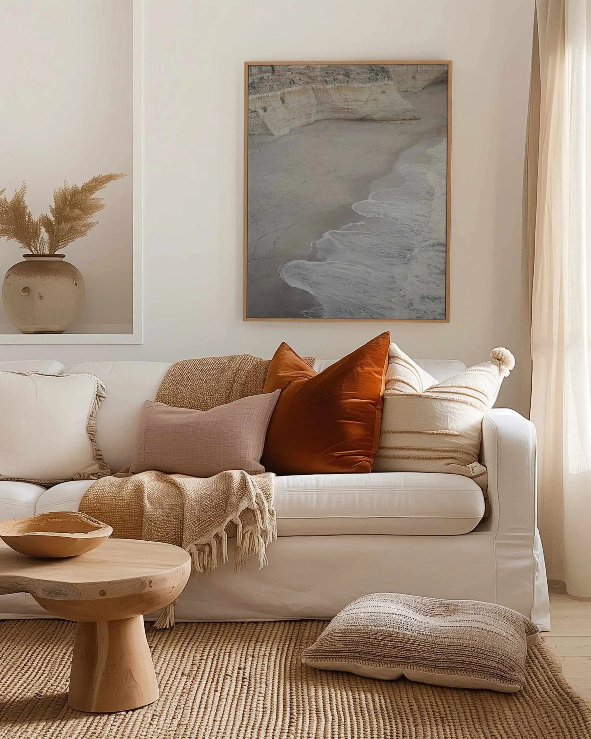 Morning Crisp by Tim Reed | Framed Canvas Art Print from Olive et Oriel where you can shop wallpaper and artworks online