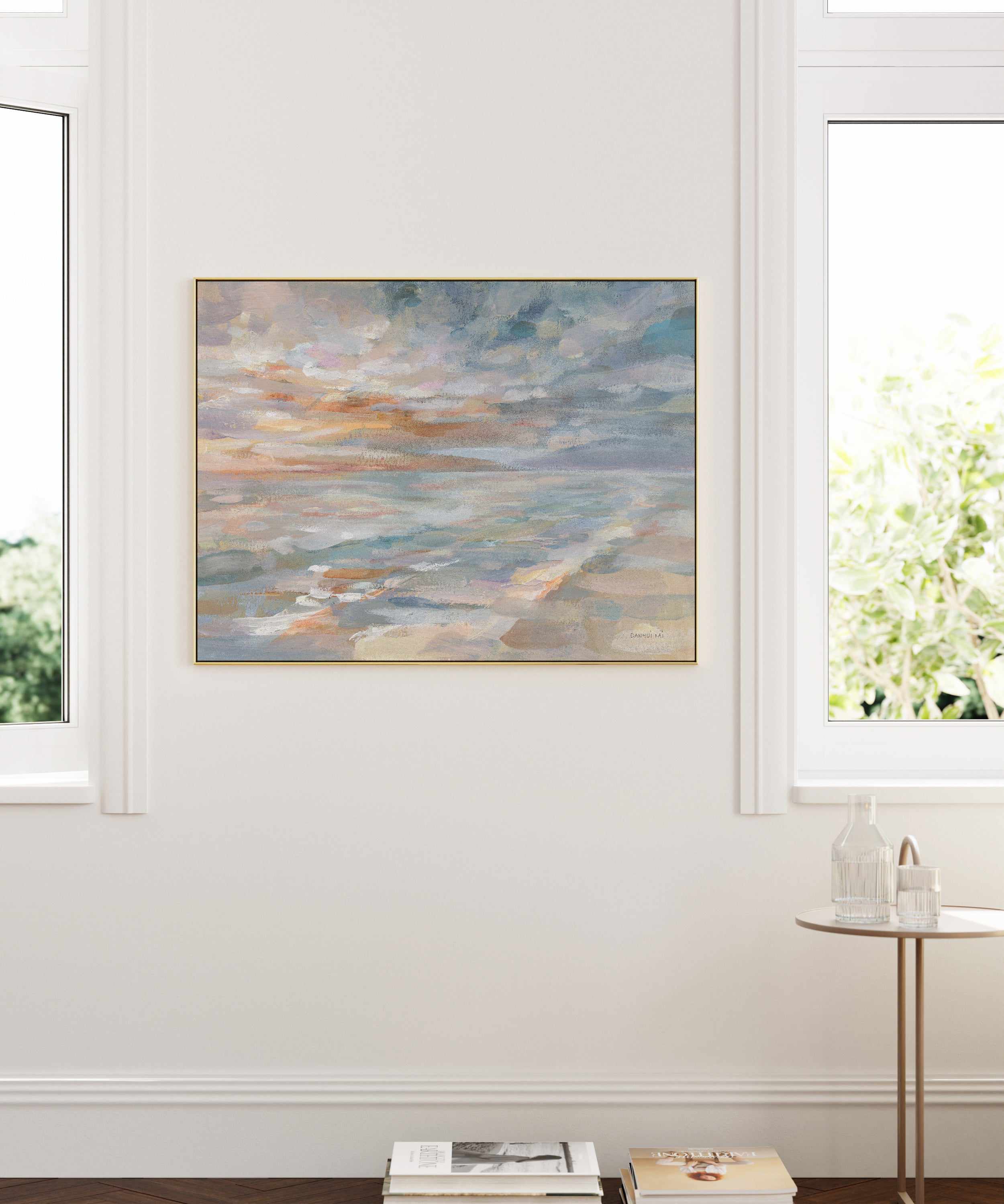 Morning Dream | Framed Canvas Art Print