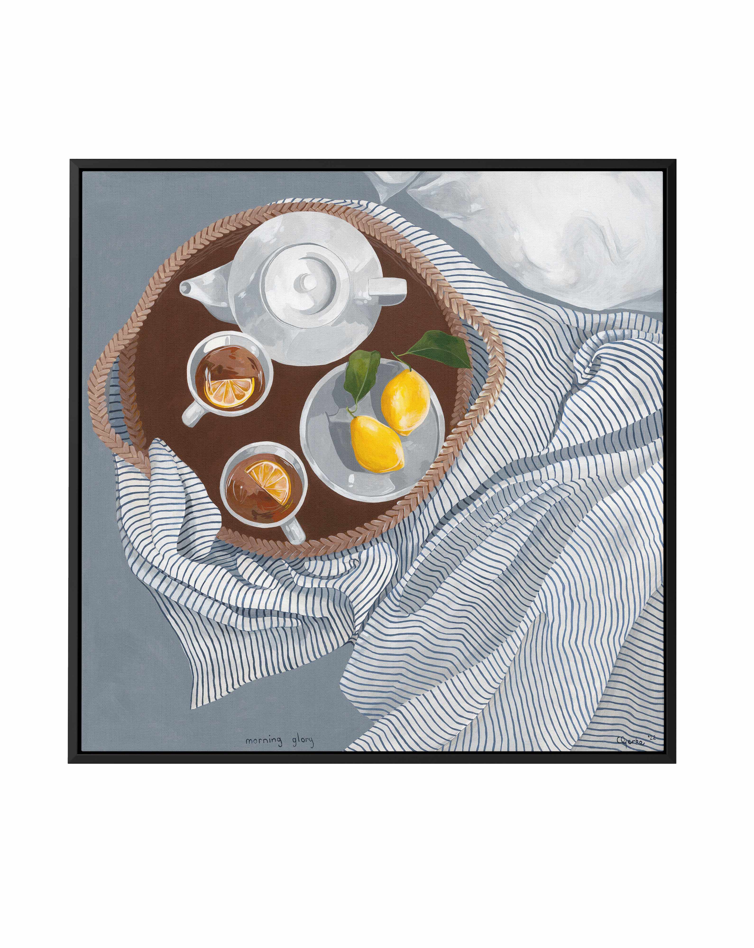 Morning Glory by Cat Gerke | Framed Canvas Art Print