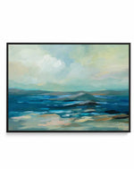 Morning Marine Layer | Framed Canvas Art Print