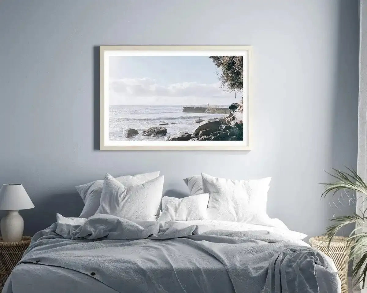 Morning Mist | Bondi Art Print-PRINT-Olive et Oriel-Olive et Oriel-Buy-Australian-Art-Prints-Online-with-Olive-et-Oriel-Your-Artwork-Specialists-Austrailia-Decorate-With-Coastal-Photo-Wall-Art-Prints-From-Our-Beach-House-Artwork-Collection-Fine-Poster-and-Framed-Artwork