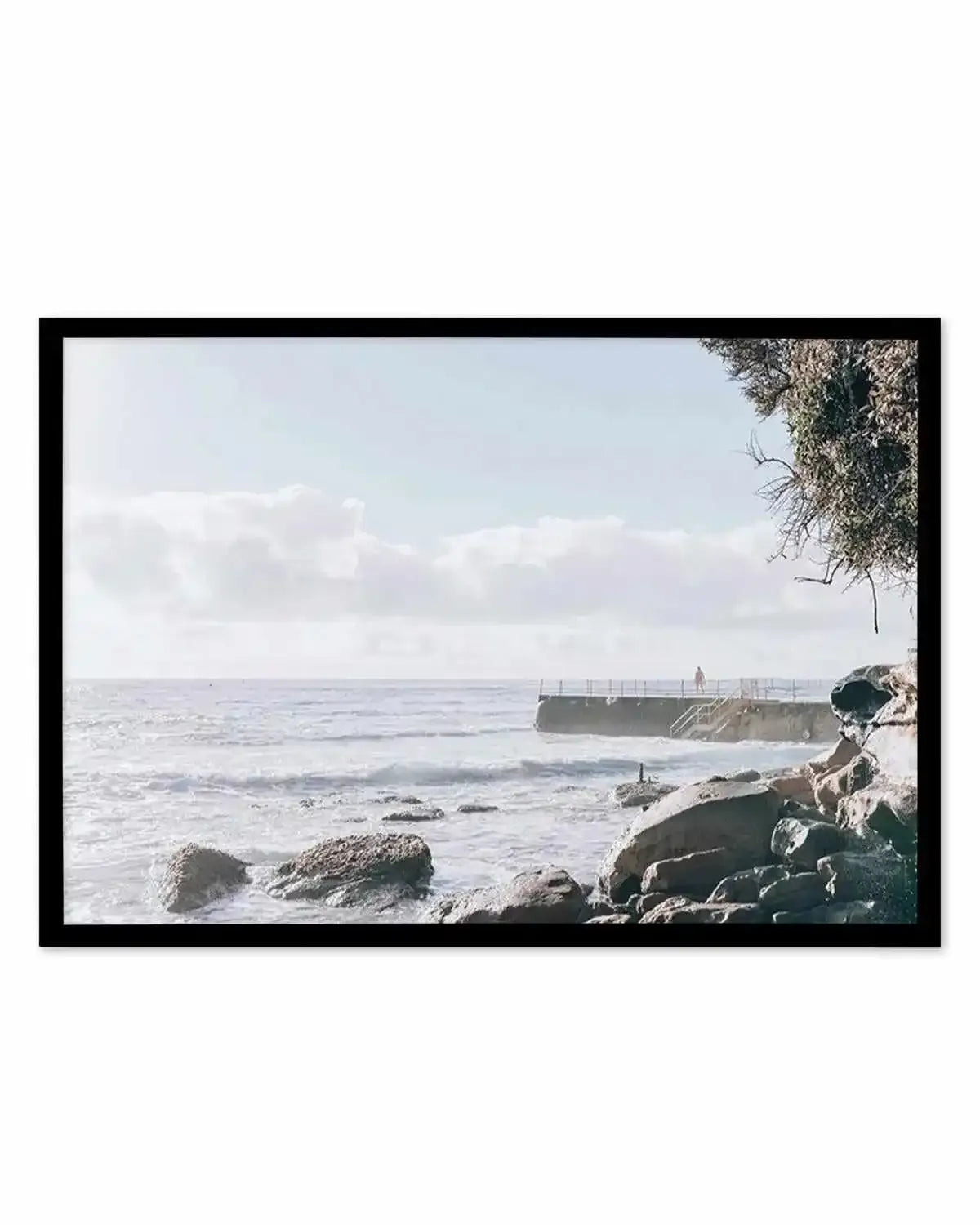 Morning Mist | Bondi Art Print from Olive et Oriel where you can shop wallpaper and artworks online
