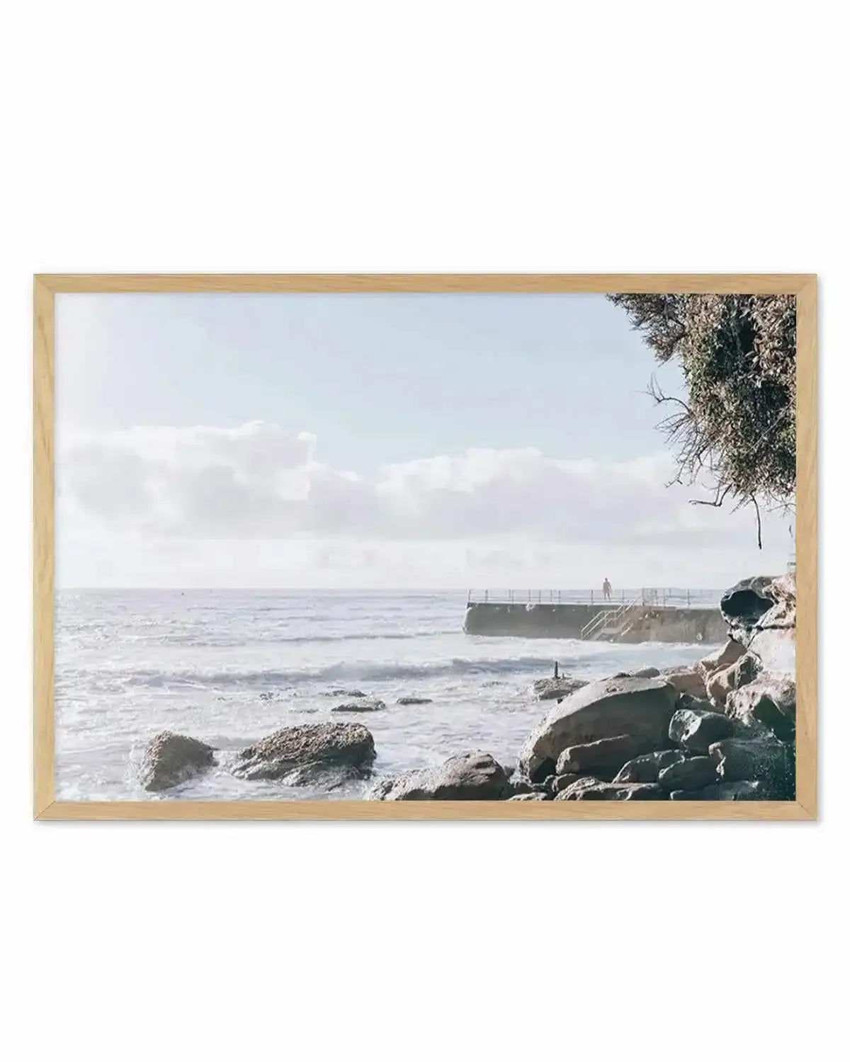 Morning Mist | Bondi Art Print from Olive et Oriel where you can shop wallpaper and artworks online