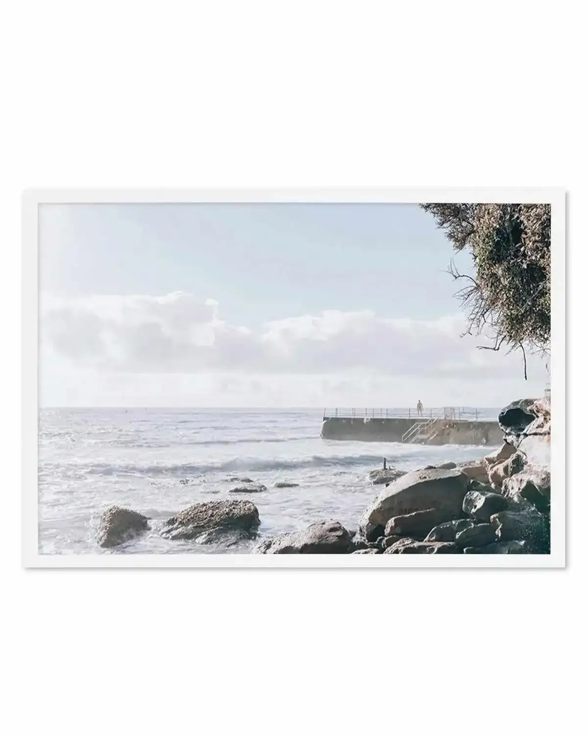 Morning Mist | Bondi Art Print from Olive et Oriel where you can shop wallpaper and artworks online